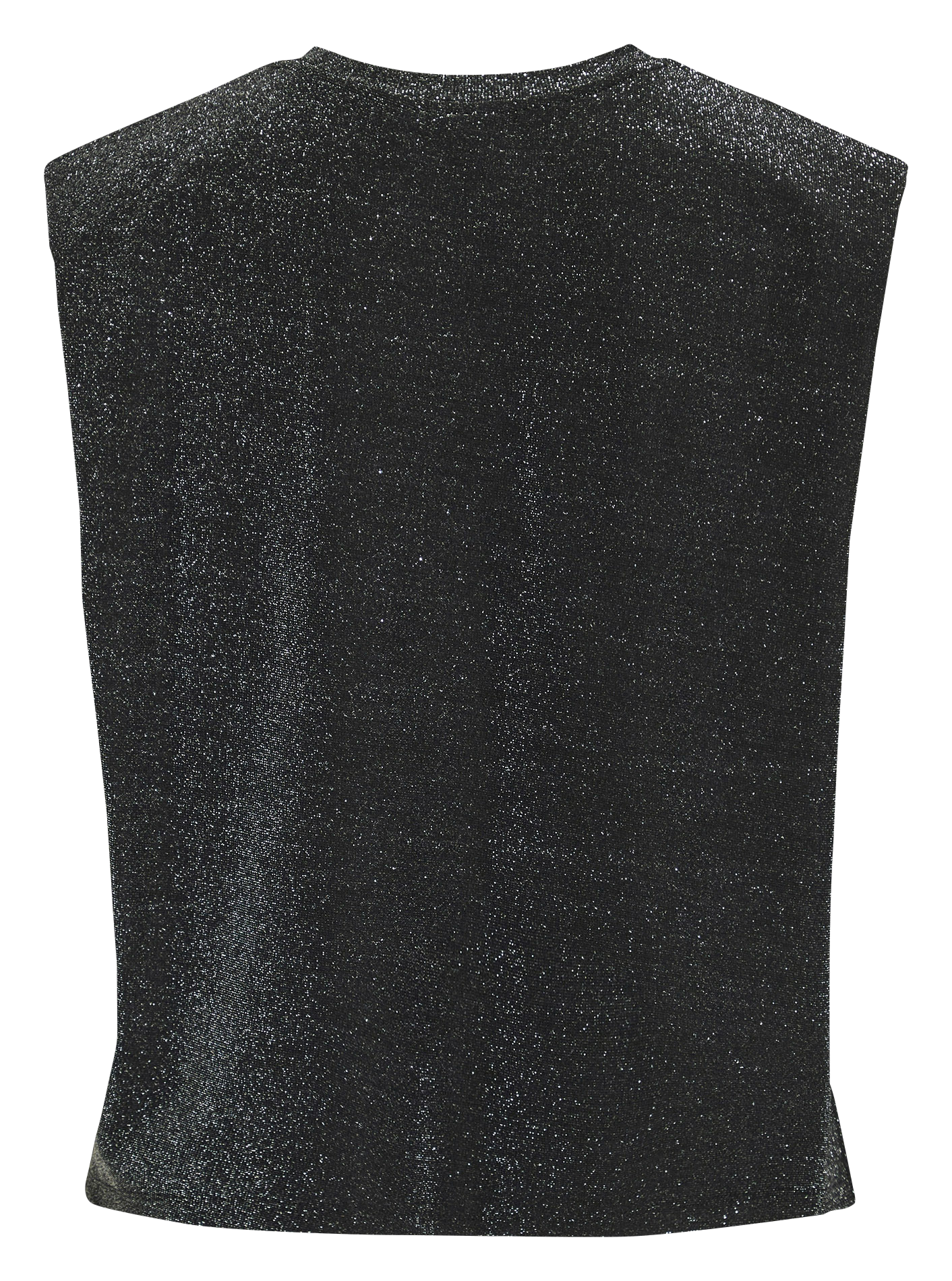 Top droit col rond VILA Noir