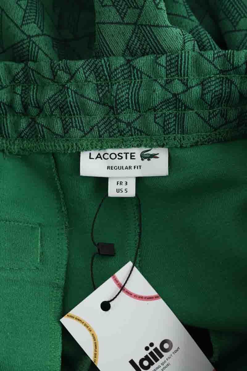 Sports trousers LACOSTE - SECONDE MAIN Green