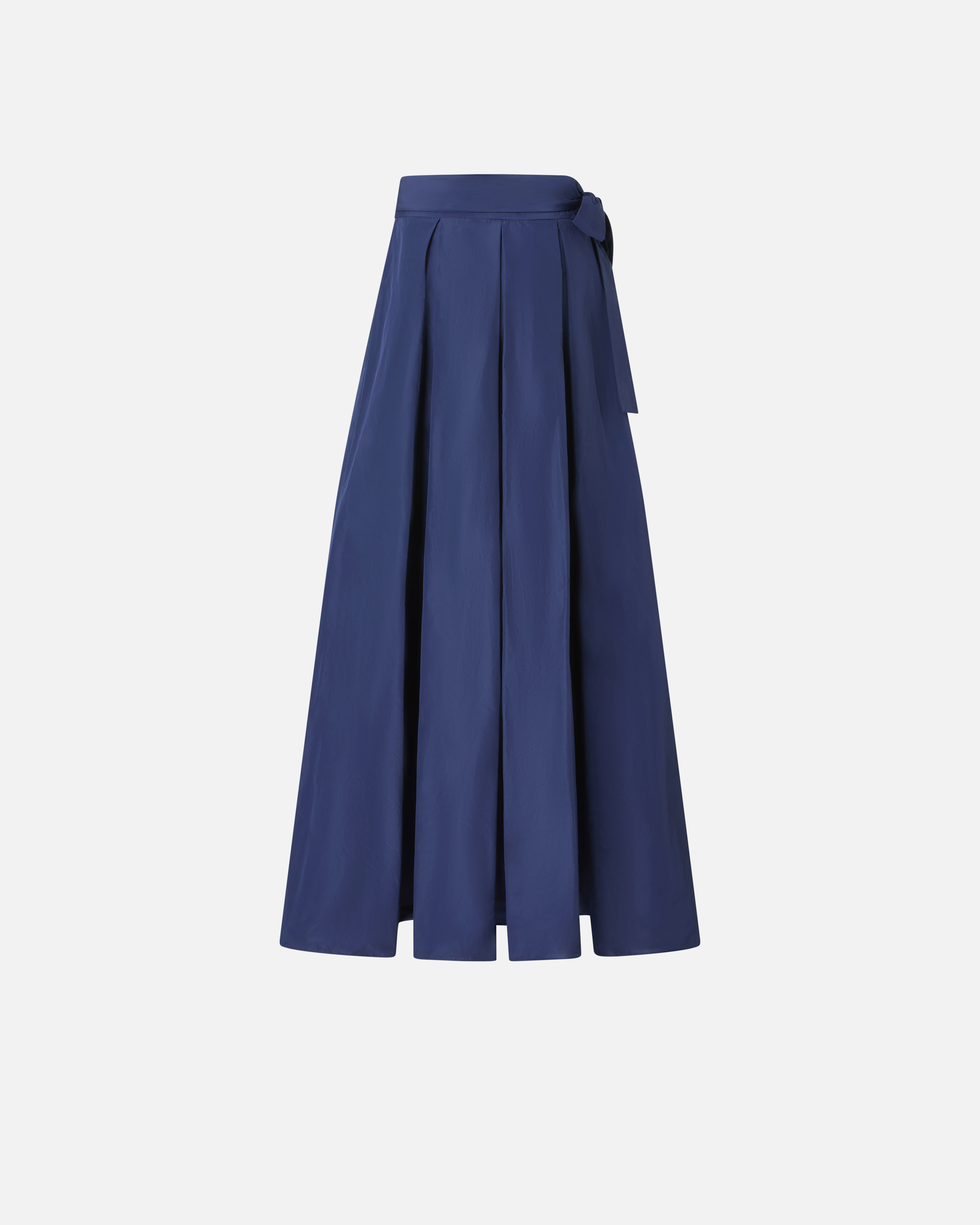 Long and wide skirt with belt PINKO Blue