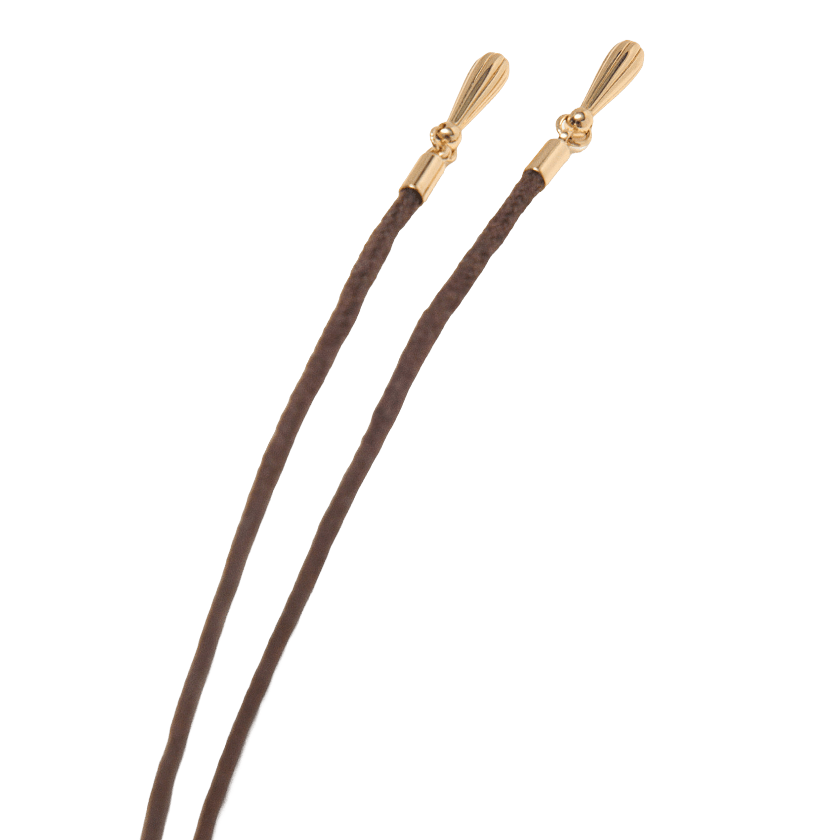 Brass necklace MAJE Golden