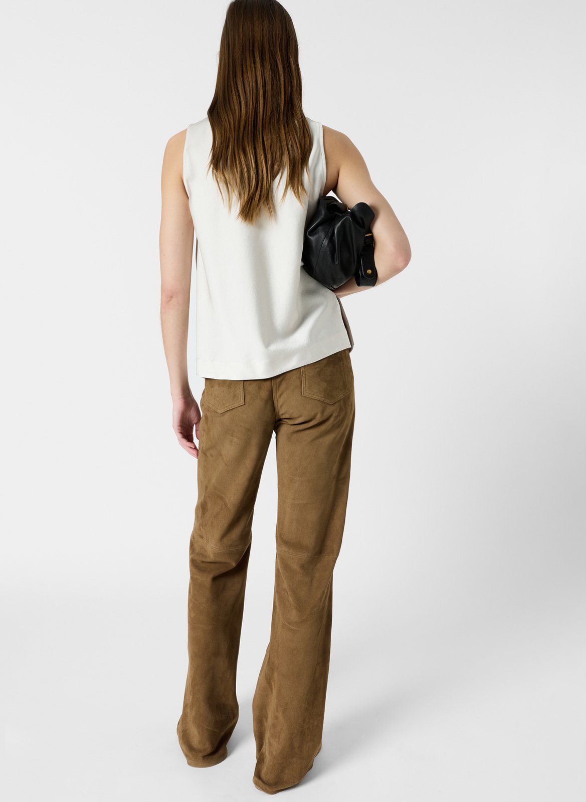 Top satinado GERARD DAREL Beige