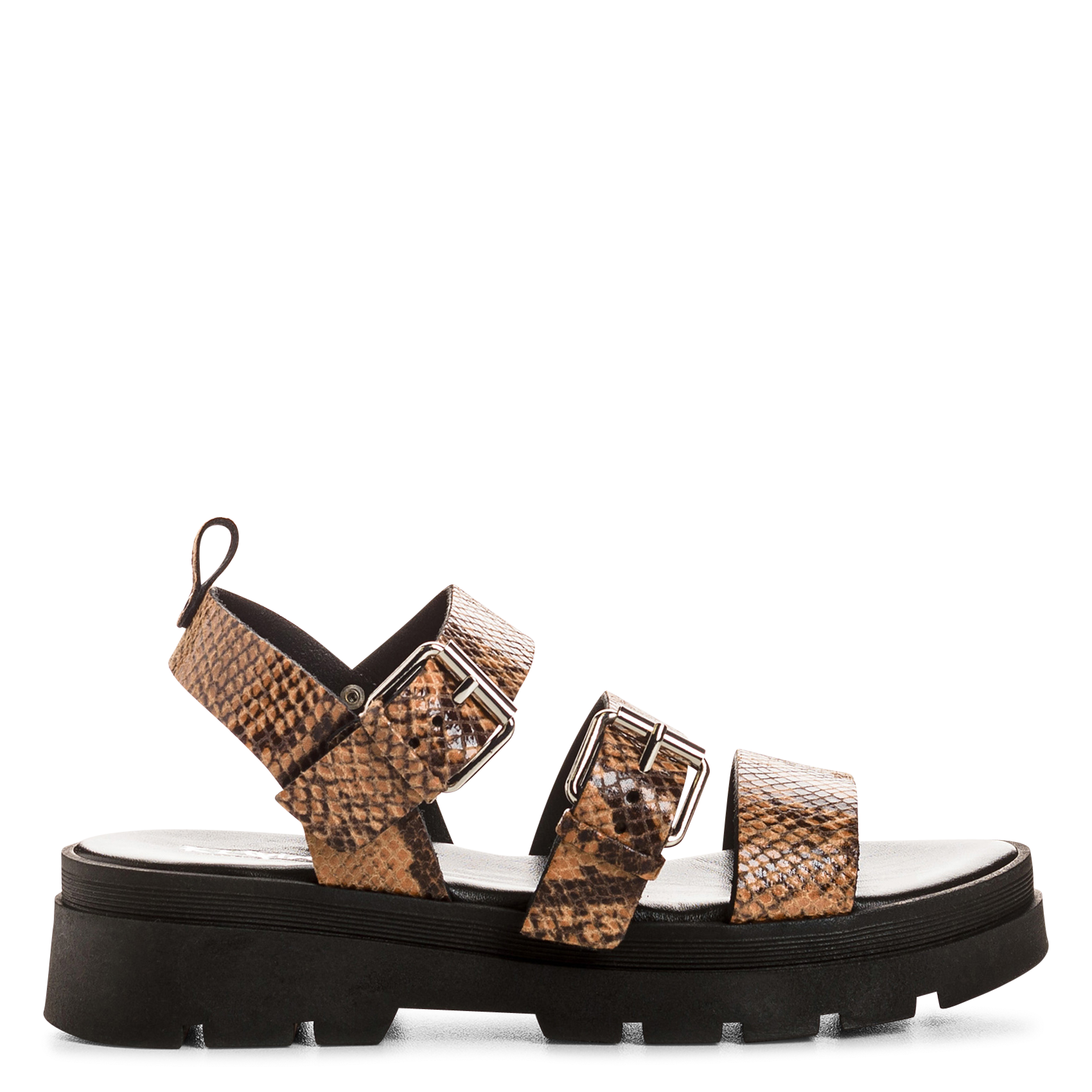 Arizona - Flache Sandalen REQINS Braun