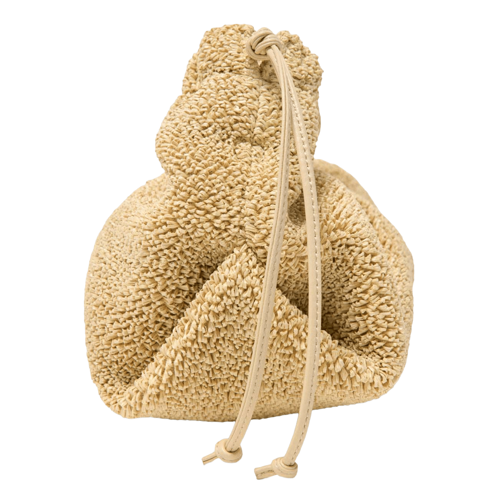 Sac bandoulière uni MAJE Beige