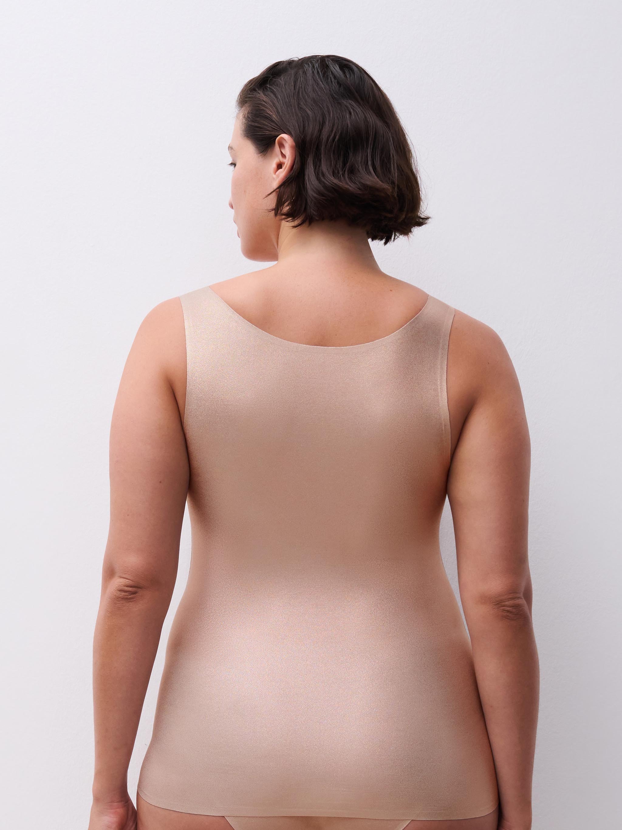 Sleeveless top CHANTELLE Beige