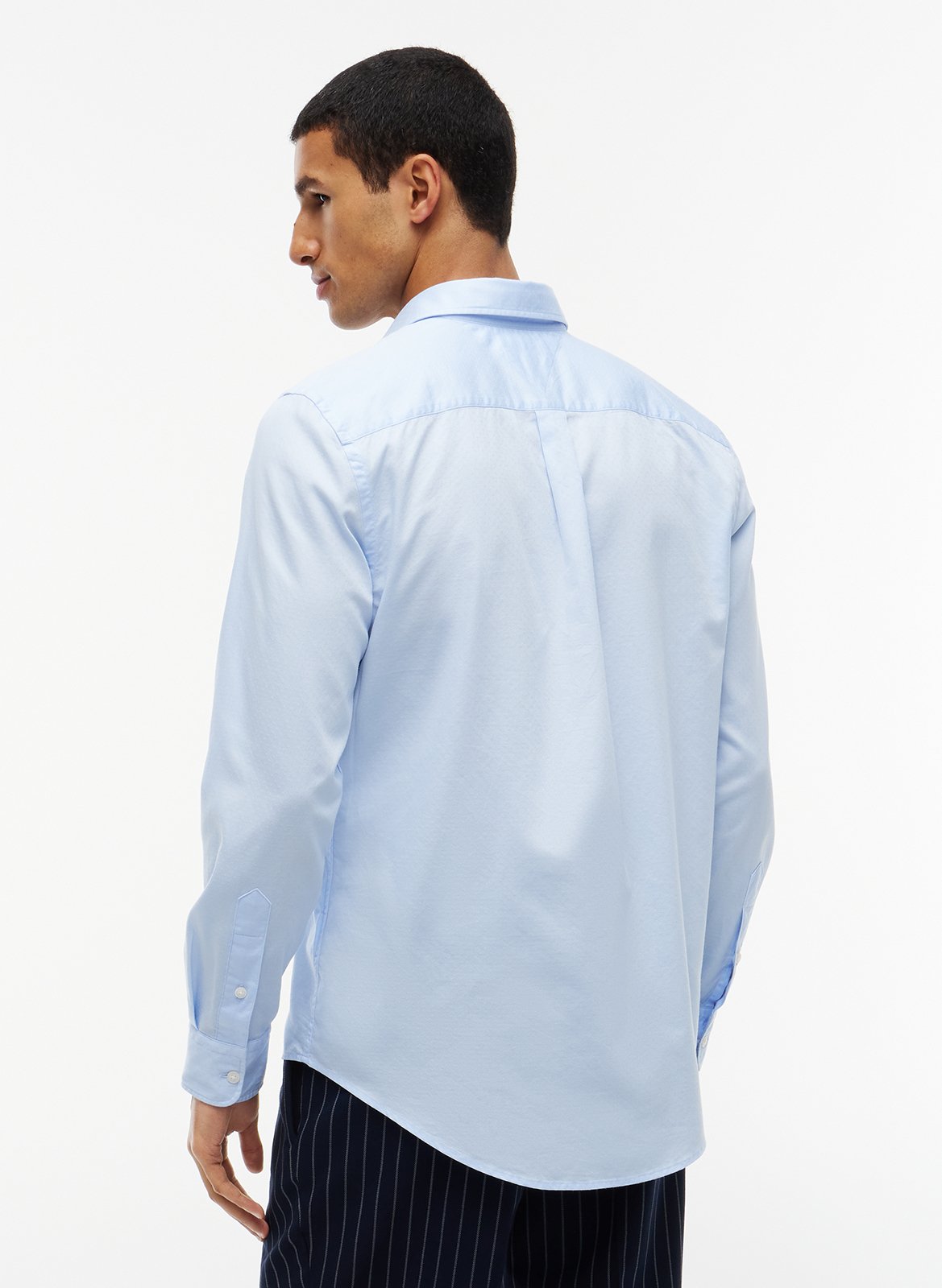 Tailliertes Hemd - Baumwolle TOMMY HILFIGER Blau