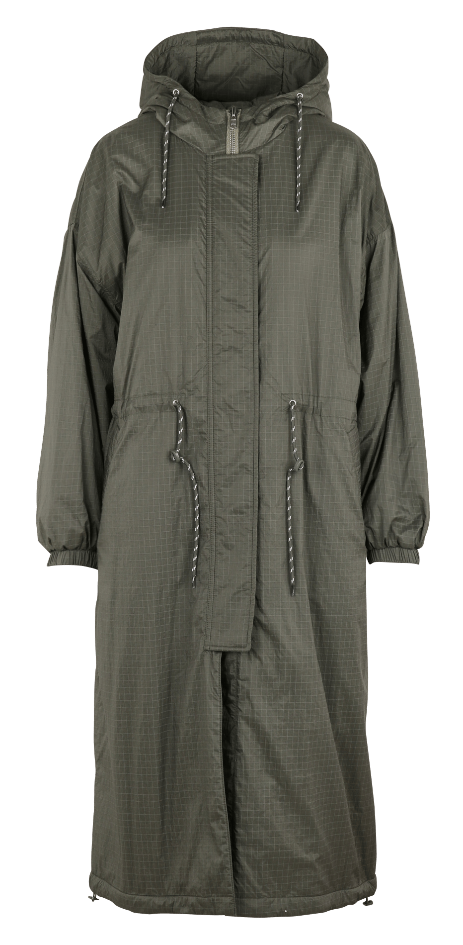 Checked Parka BELLEROSE Green