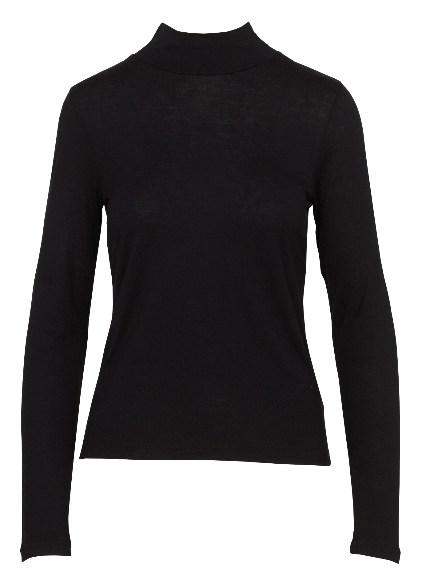 T-shirt manches longues col montant NICE THINGS Noir
