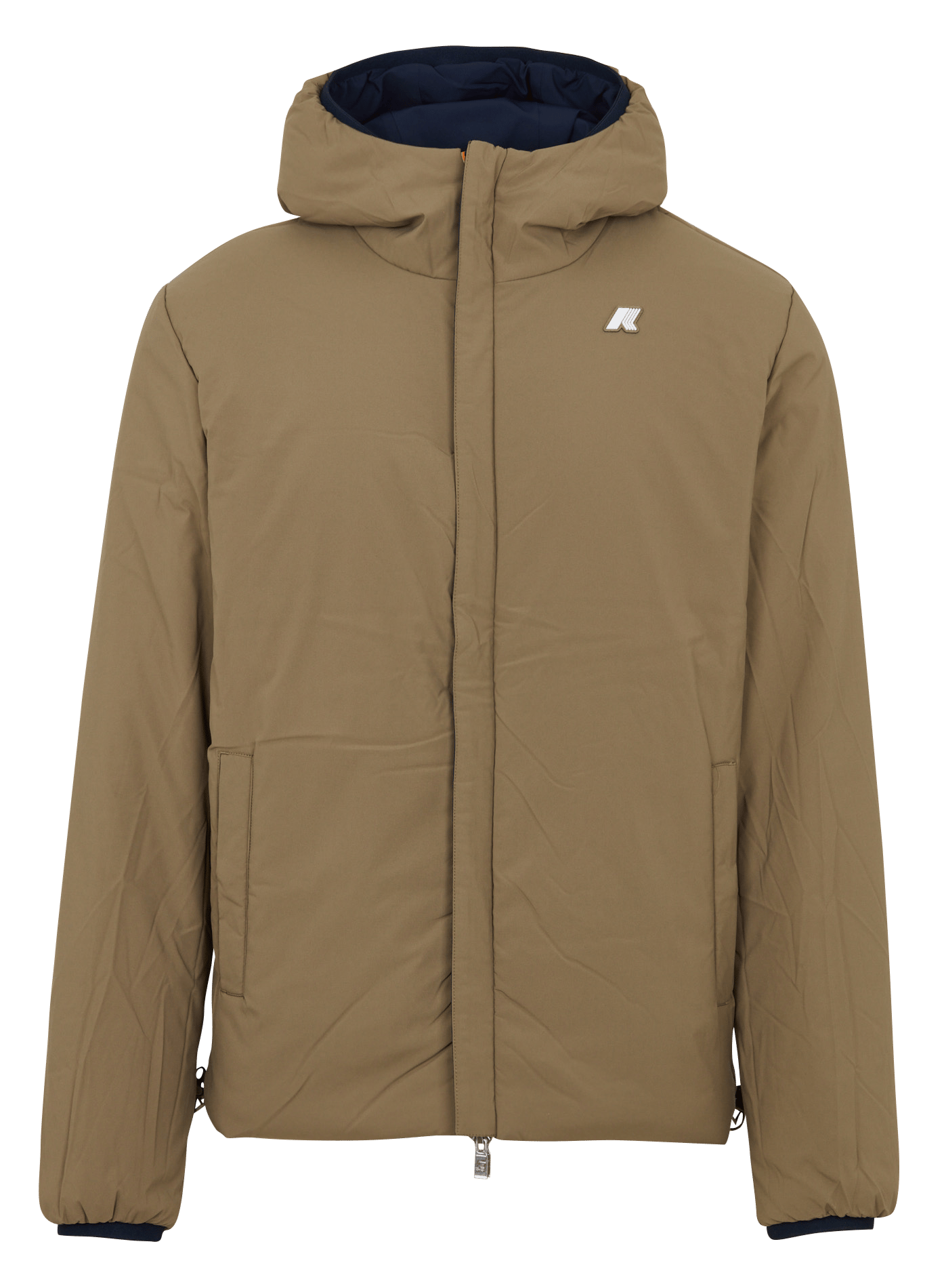 Coupe-vent droit col montant K-WAY Bleu