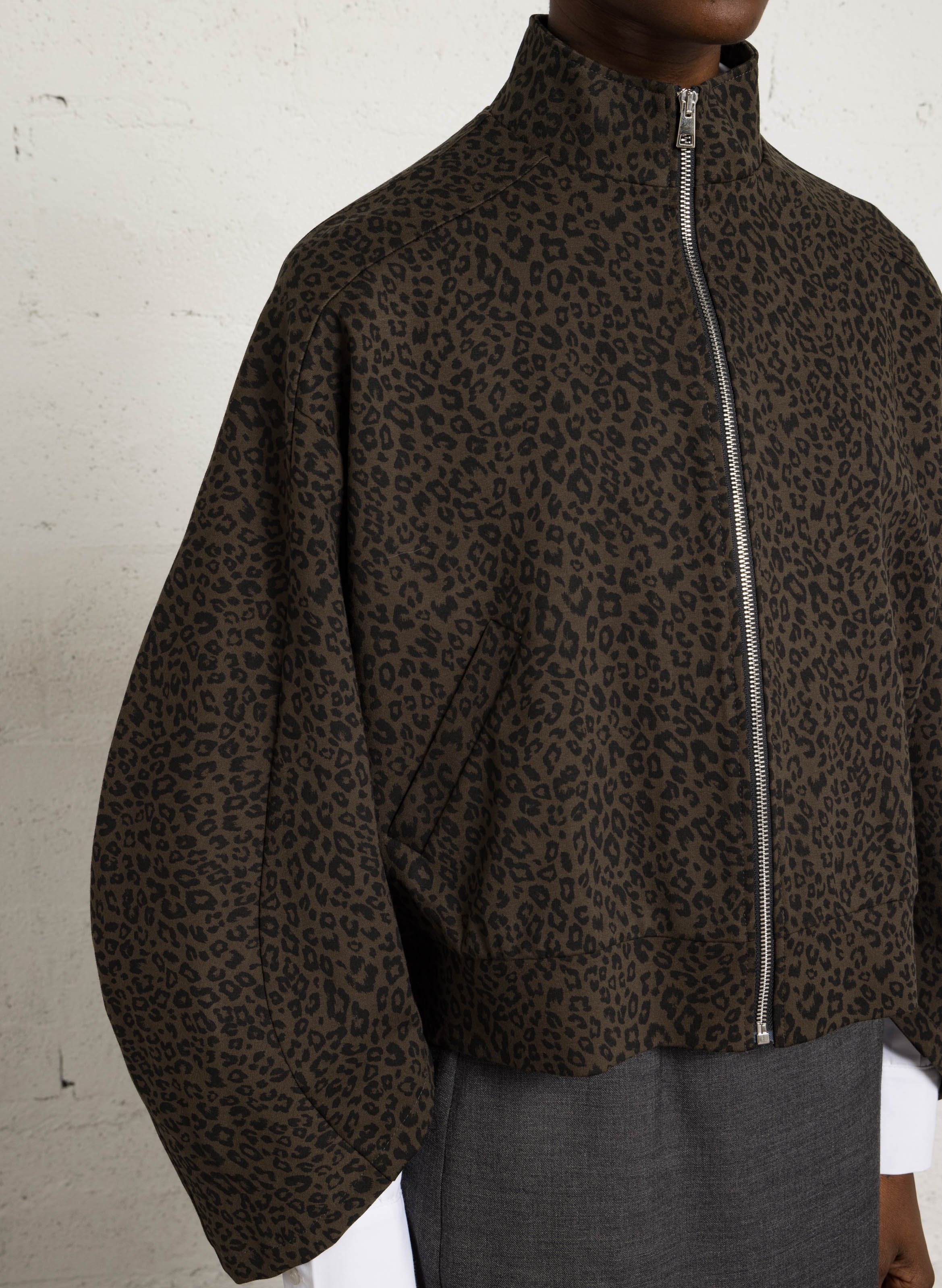 Bomber imprimé animal IMPERIAL Green