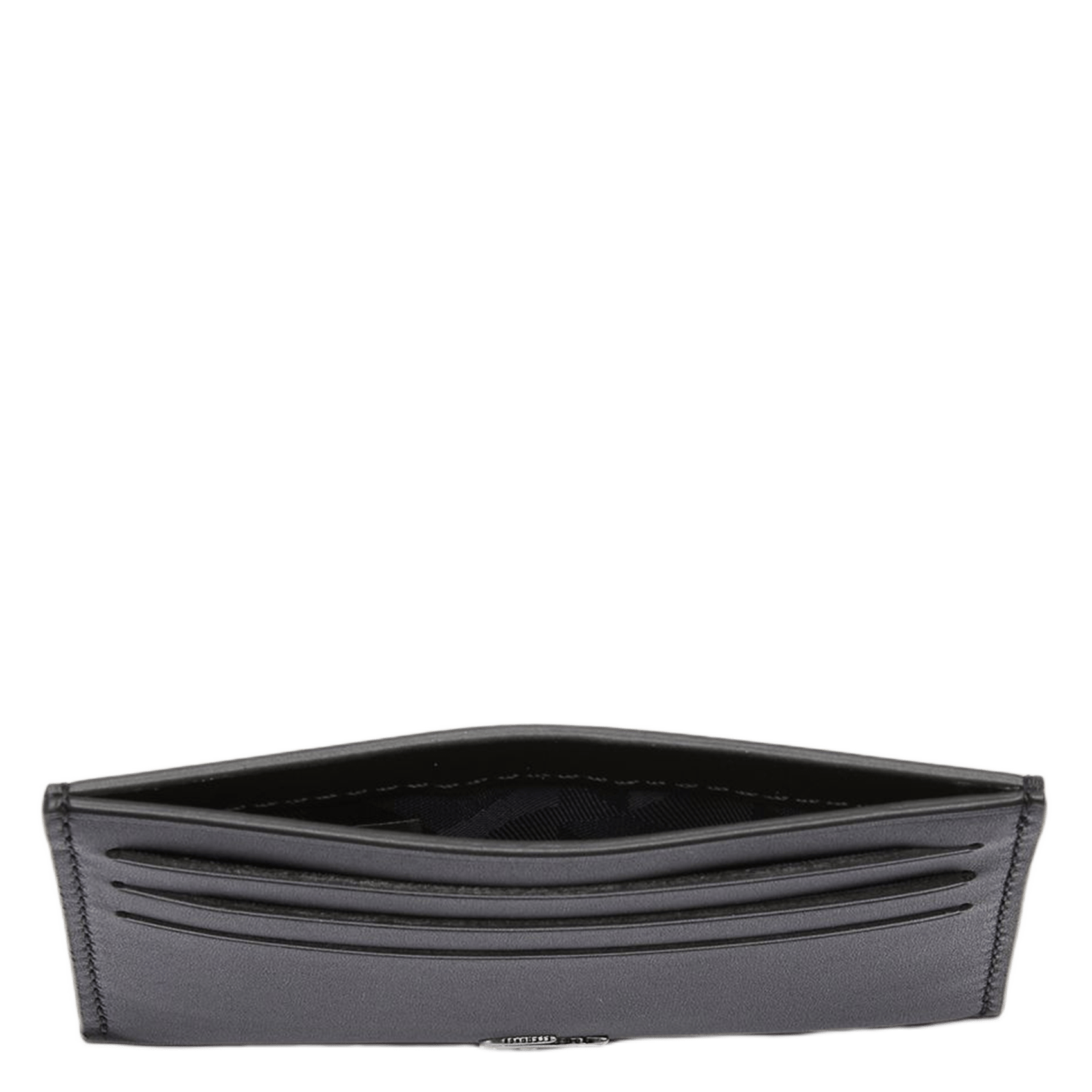 Porte-cartes en cuir LACOSTE Noir