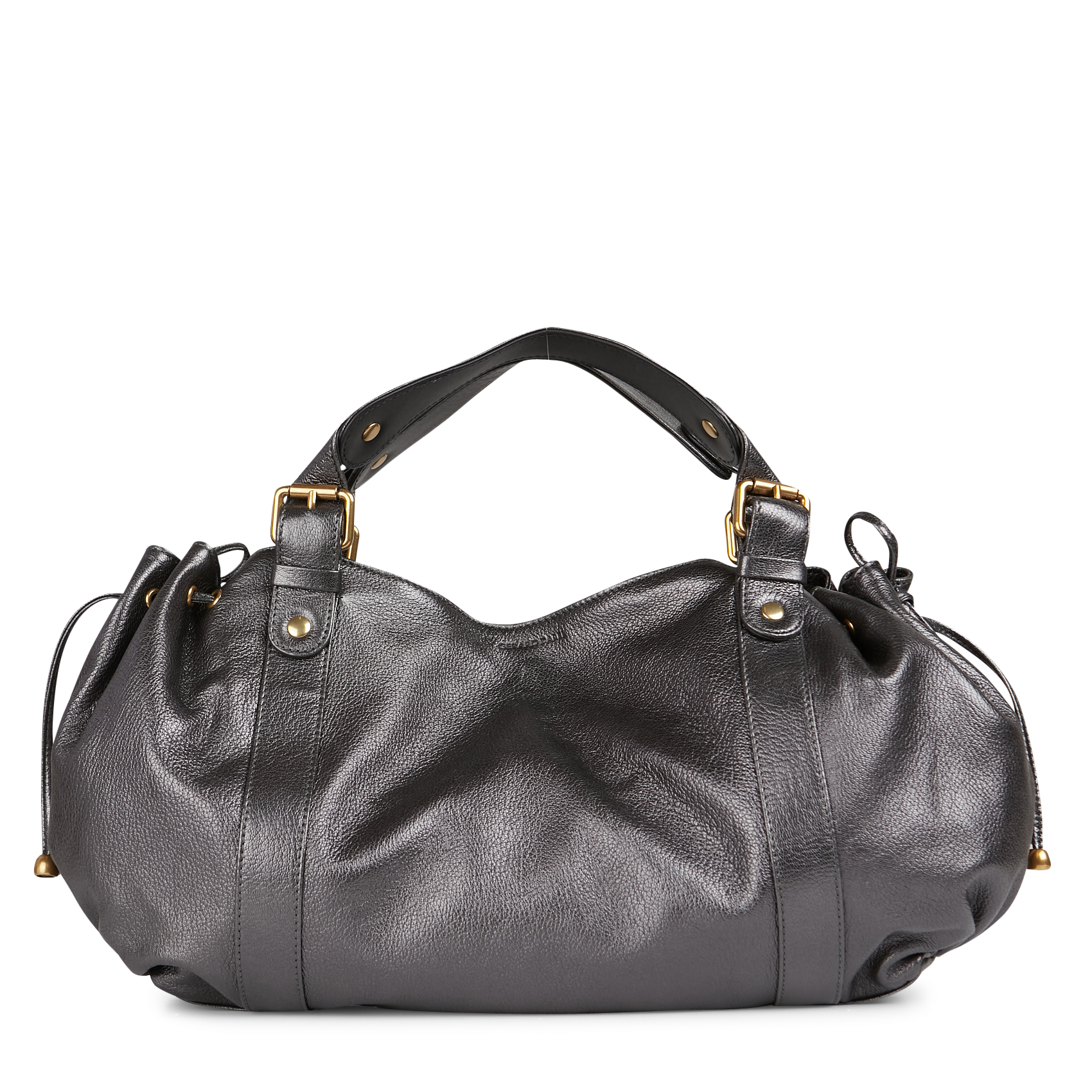 Sac à main en cuir GERARD DAREL Gris