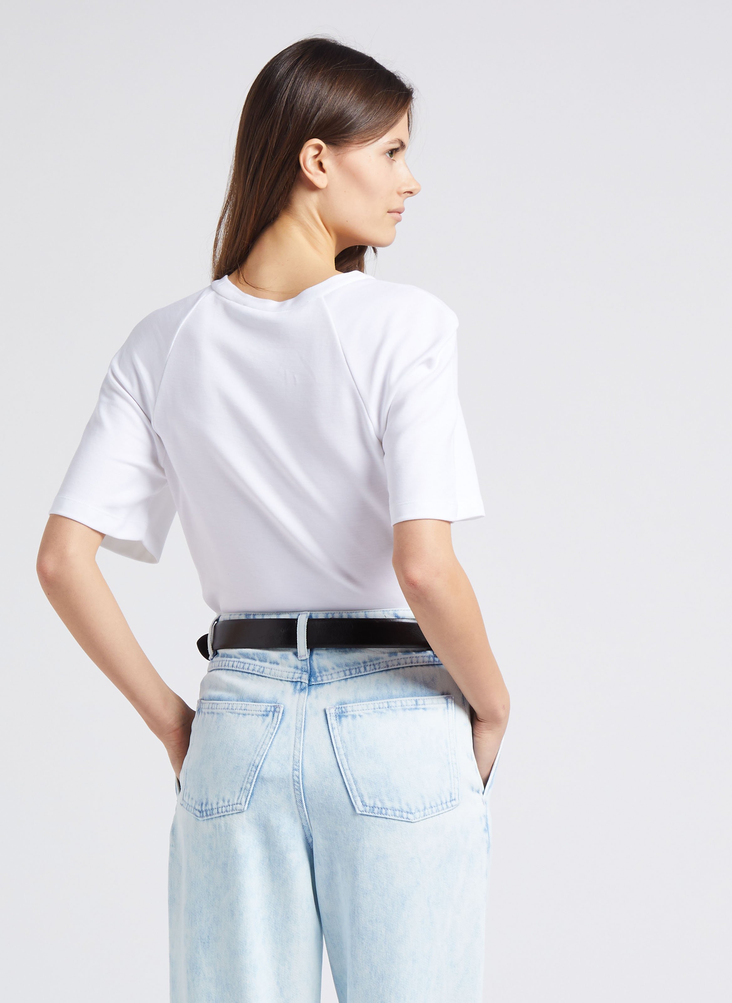 Round-neck T-shirt IRO White