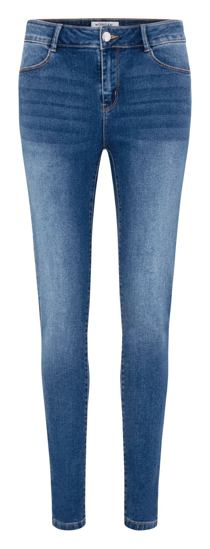 Jean slim-fit brut en coton mélangé MORGAN Bleu