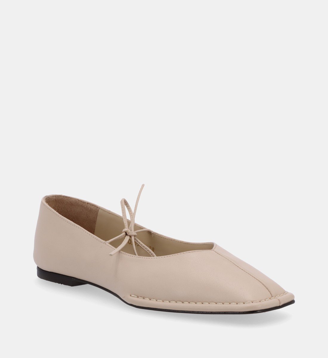 Cendrillon goatskin leather ballet pumps ALOHAS Beige