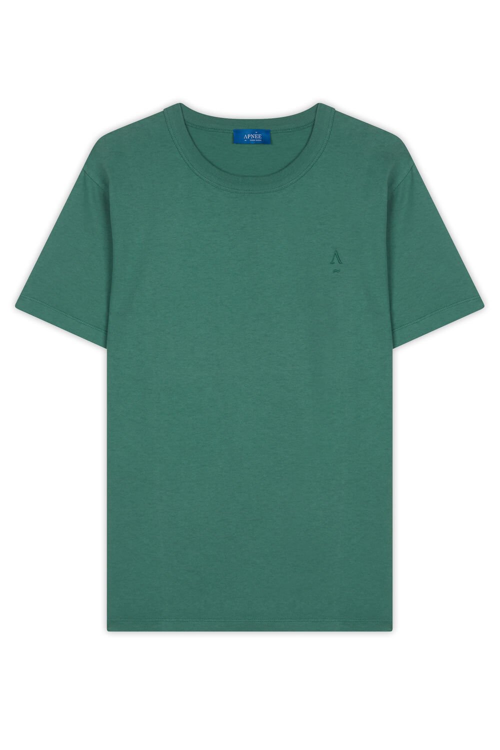 Short-sleeved T-shirt with round neckline APNEE Green