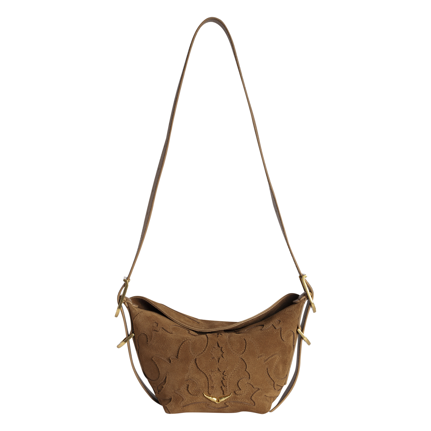 Suède tas ZADIG&VOLTAIRE Bruin