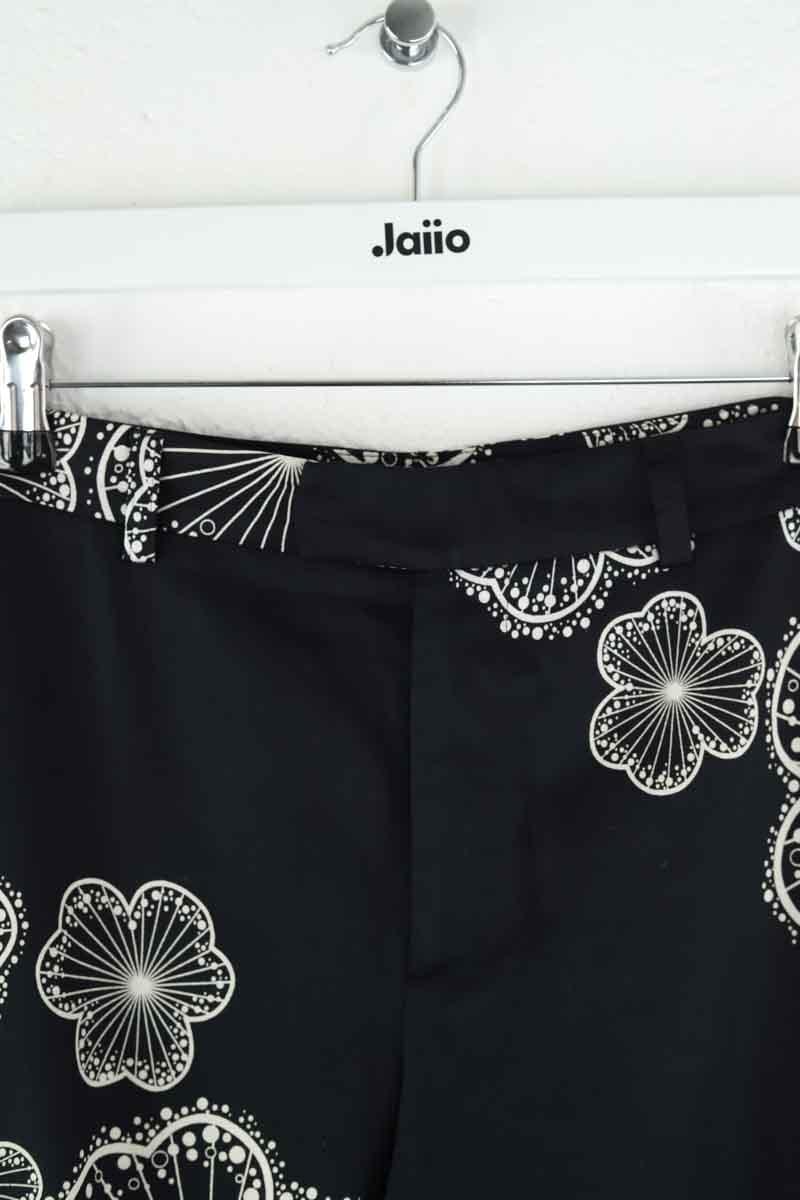 Cropped cotton pants AGNES B. - Seconde Main Black