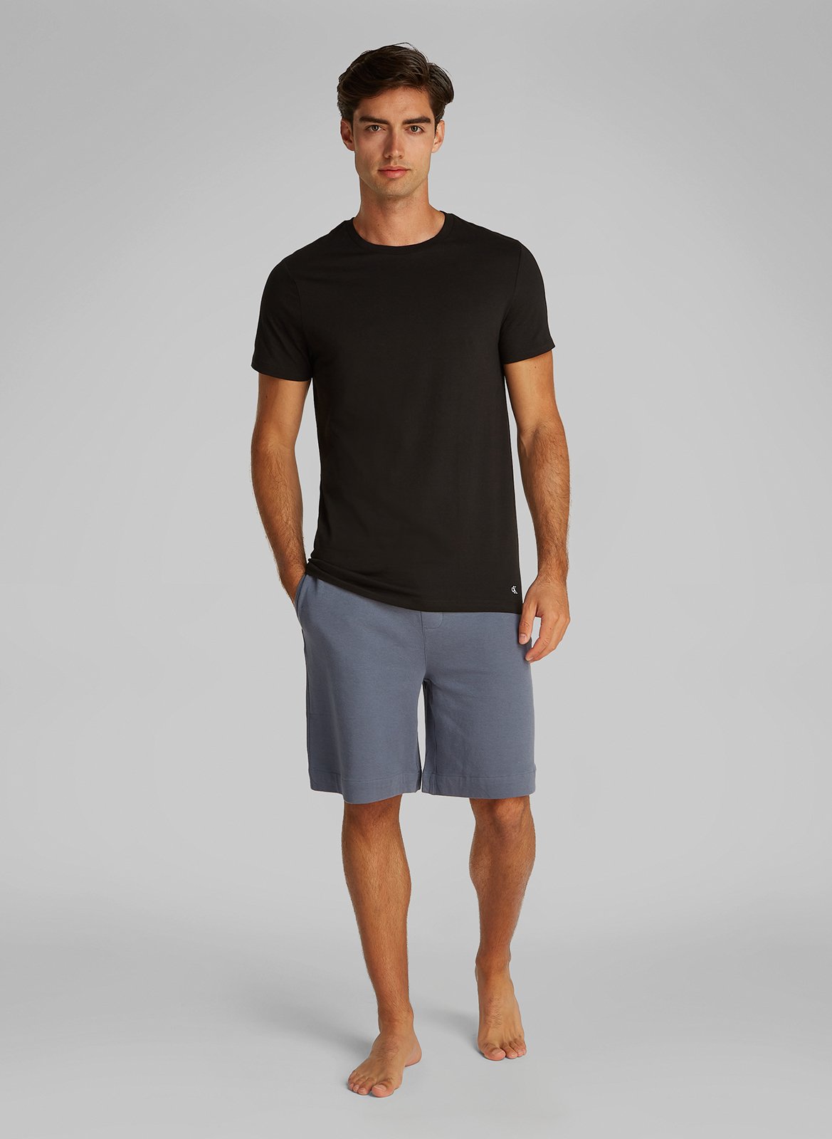 Lot de 3 tee-shirts col rond uni CALVIN KLEIN UNDERWEAR Multicolore