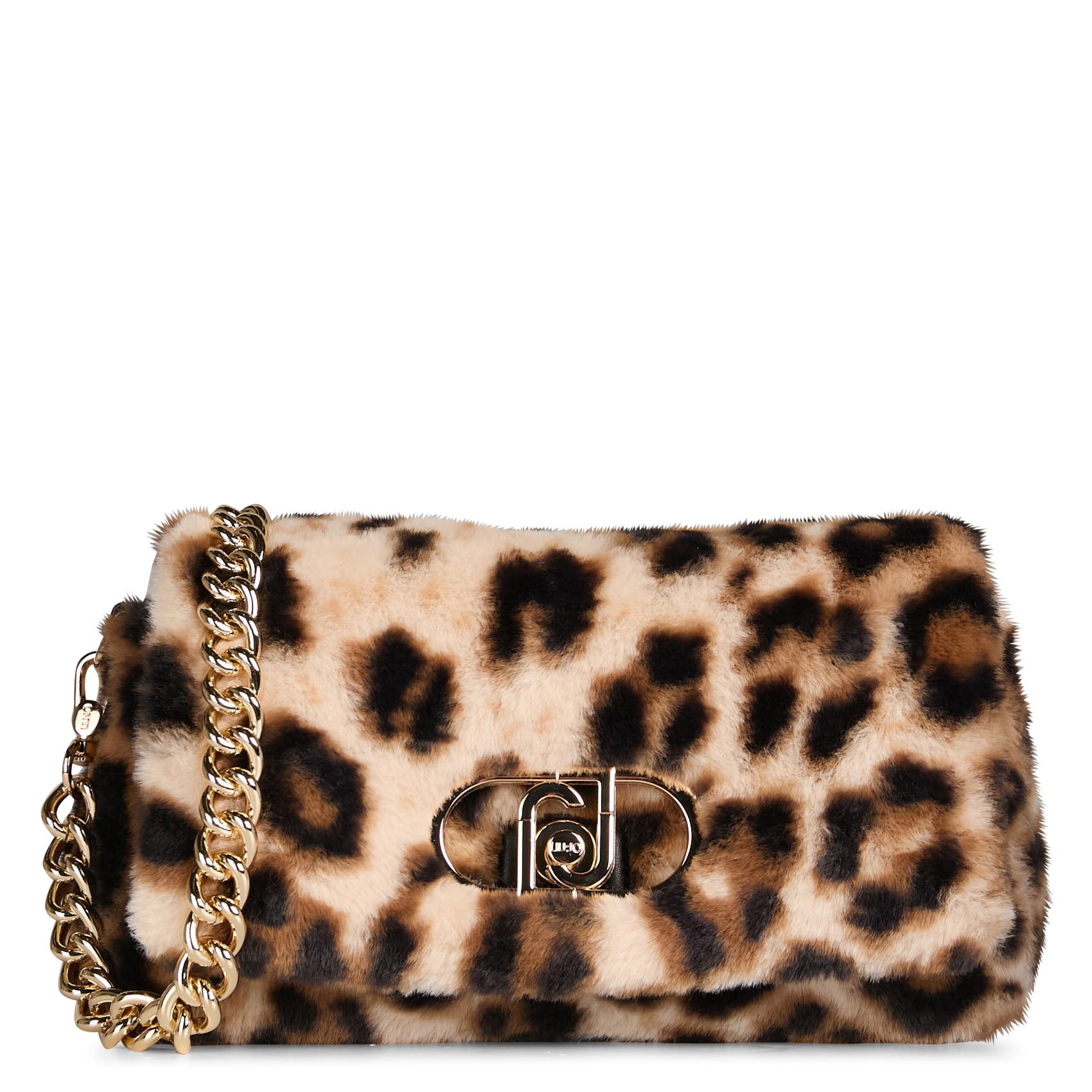 Sac bandoulière aspect fourrure  LIU JO Multicolore