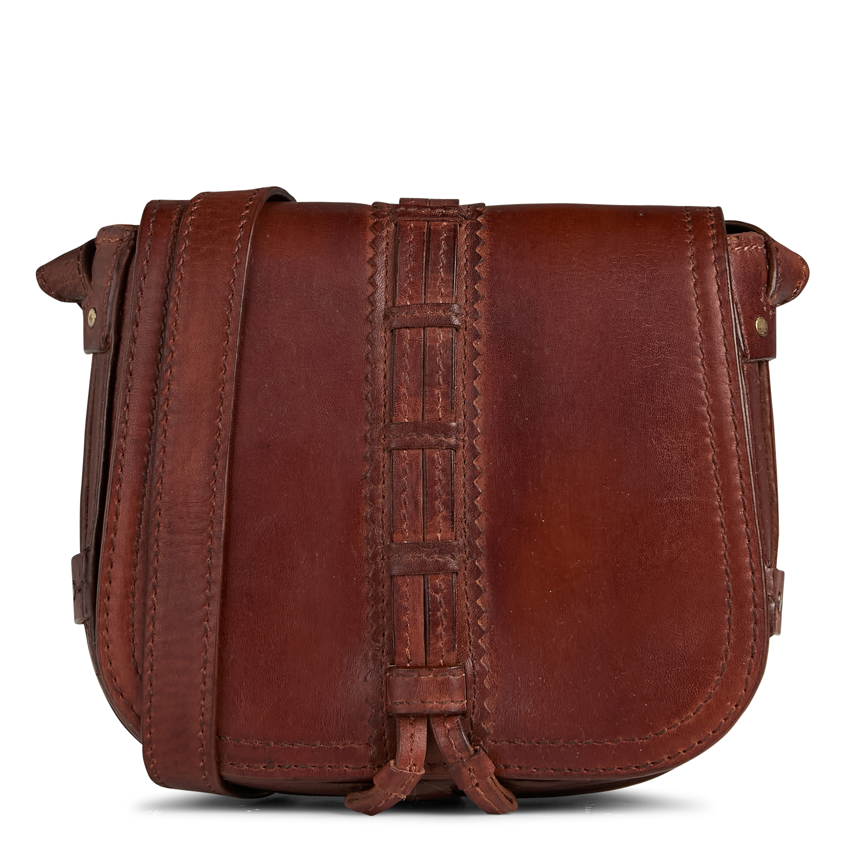 Sac bandoulière en cuir MAISON 123