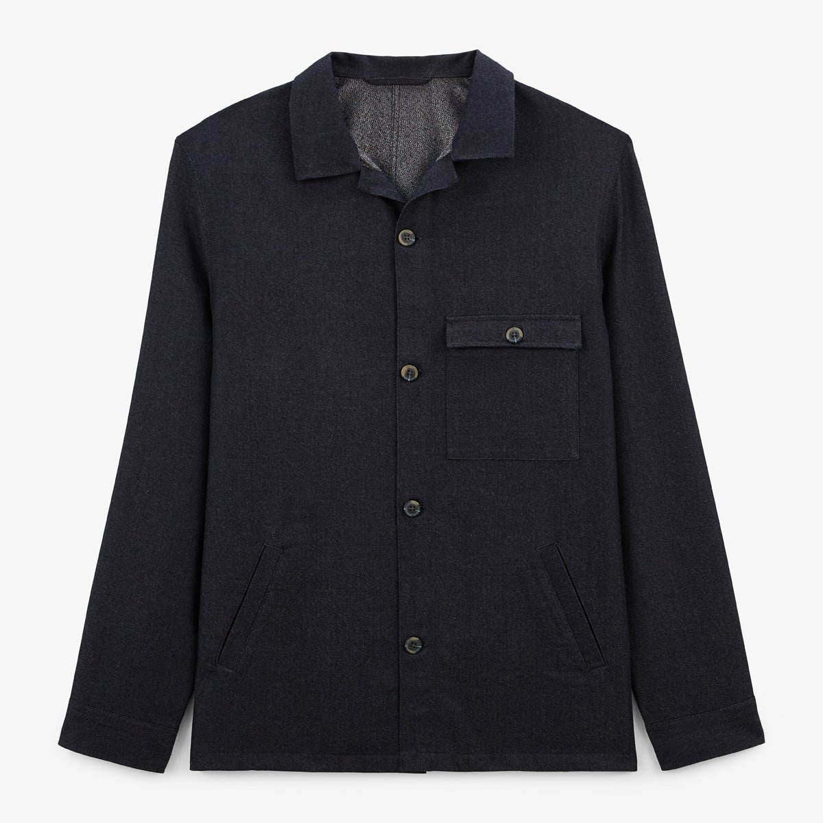 Worker jacket SERGE BLANCO Blue