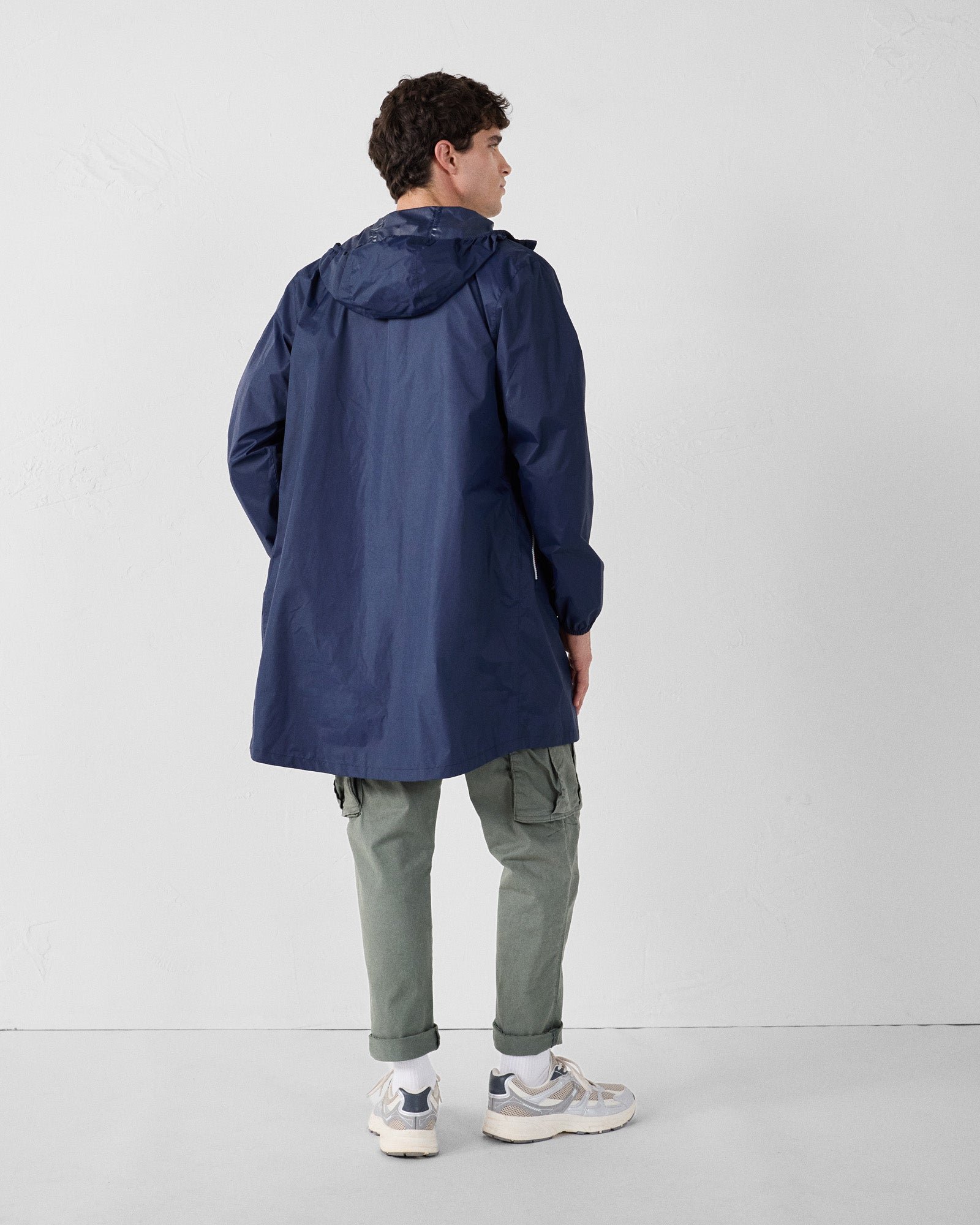 Packable long raincoat Skye JOTT Blue