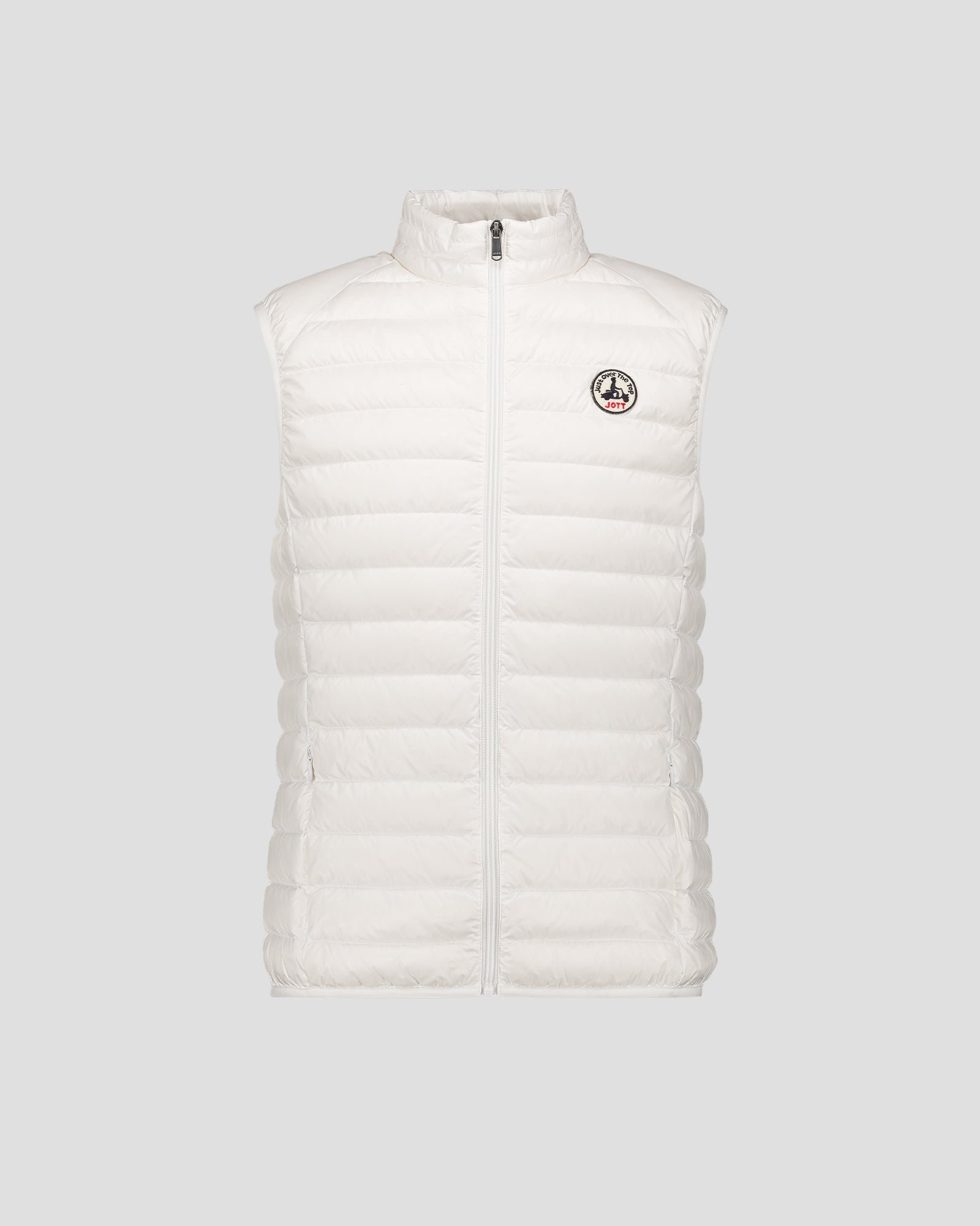 Sleeveless puffer jacket Tom JOTT White
