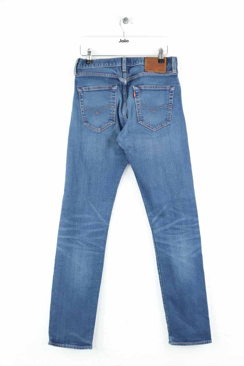 501? straight cotton jeans LEVI'S - Seconde main Blue