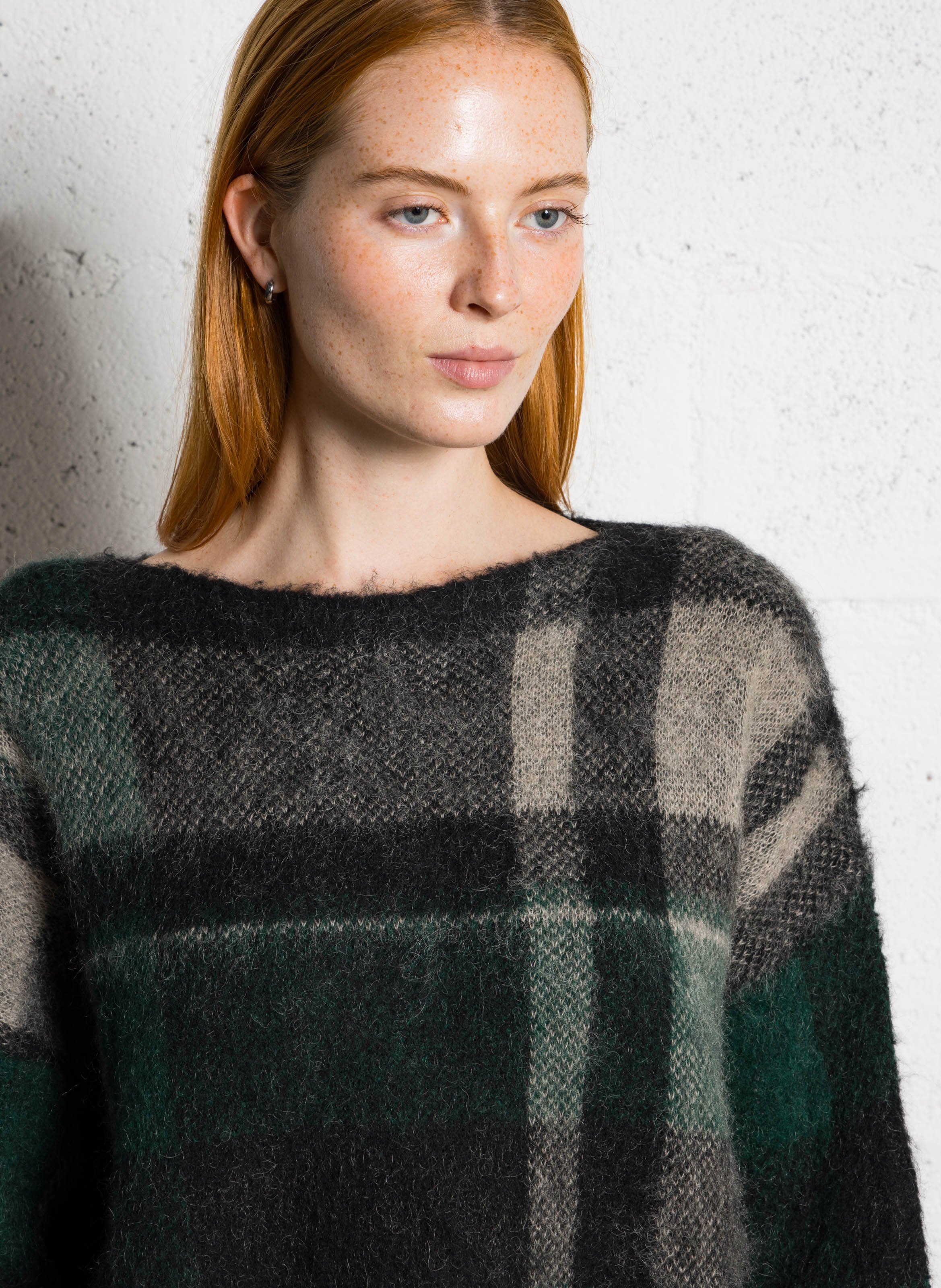 Oversized round-neck sweater MOMONI Multicolored