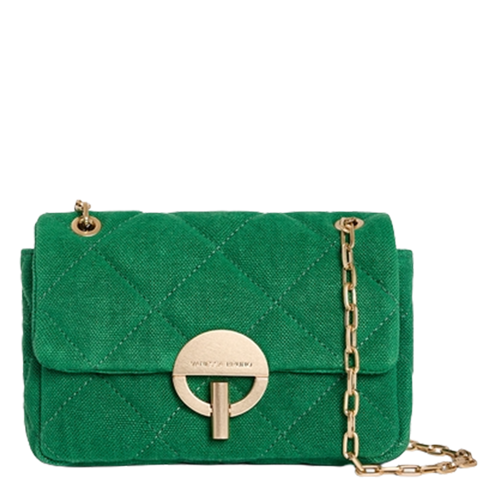 Sac bandoulière en lin VANESSA BRUNO Vert