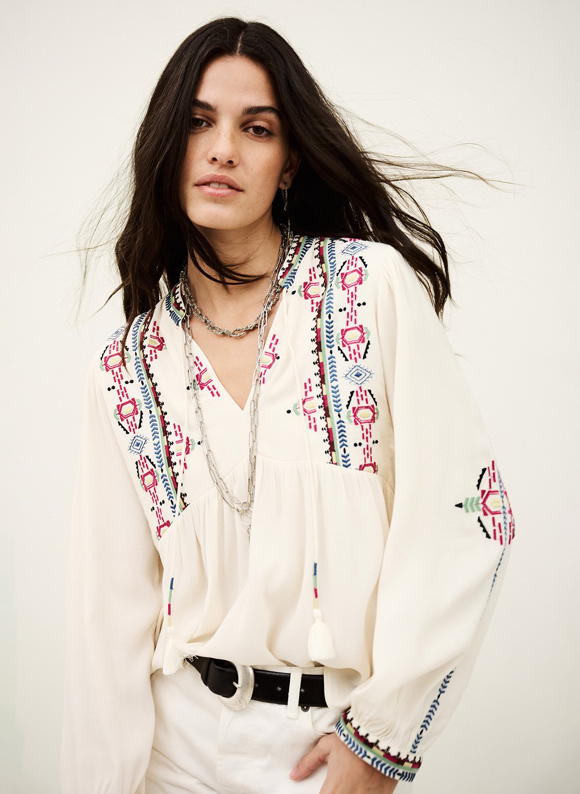 Openwork wool-blend hat BA&SH