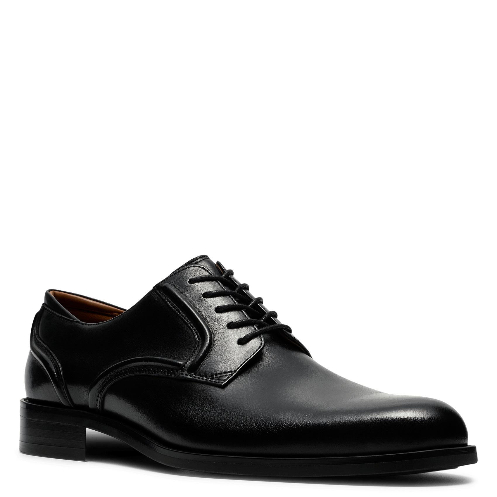 Derby's van leer CLARKS Zwart