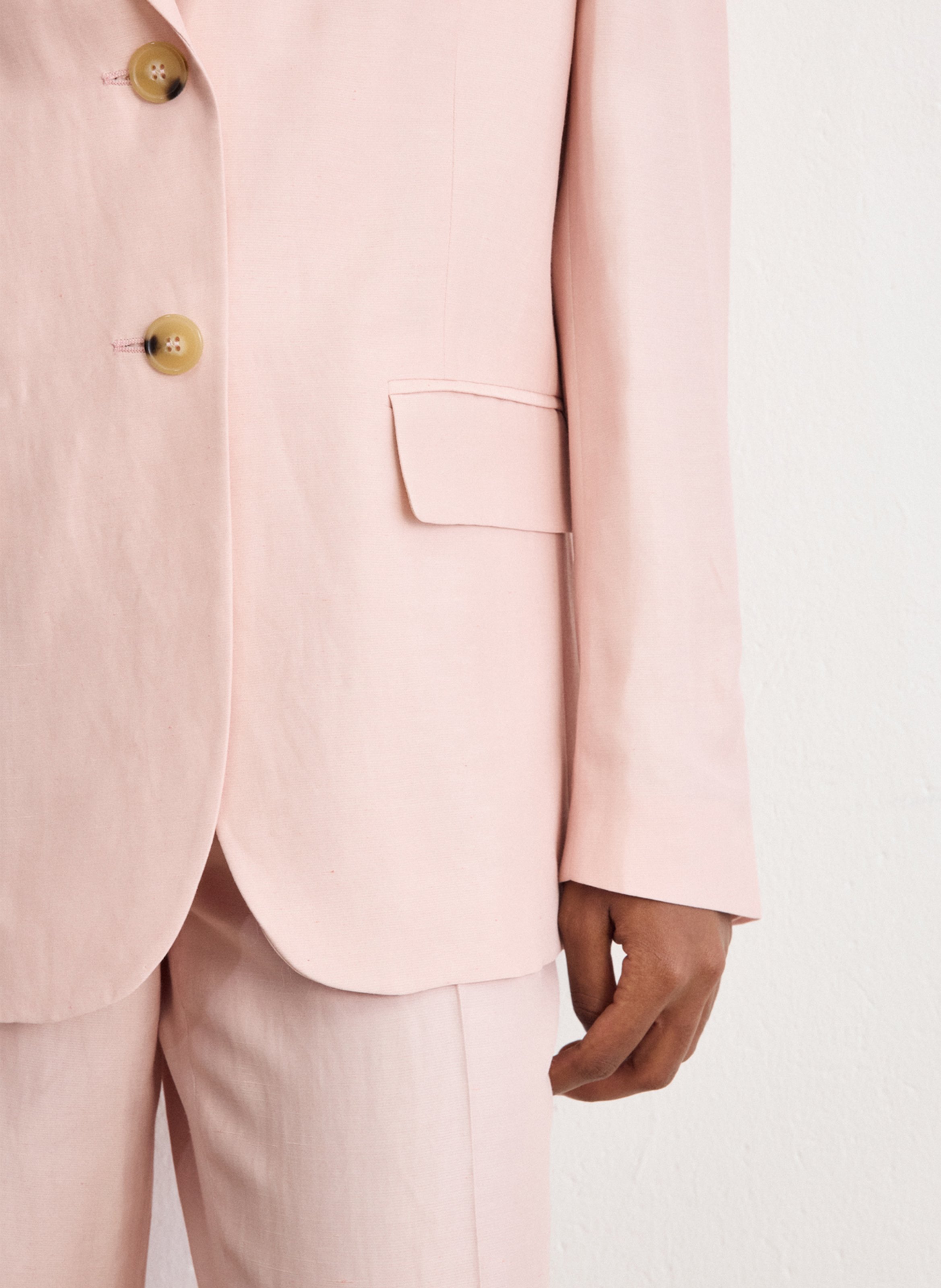 Veste tailleur droite PABLO Rot