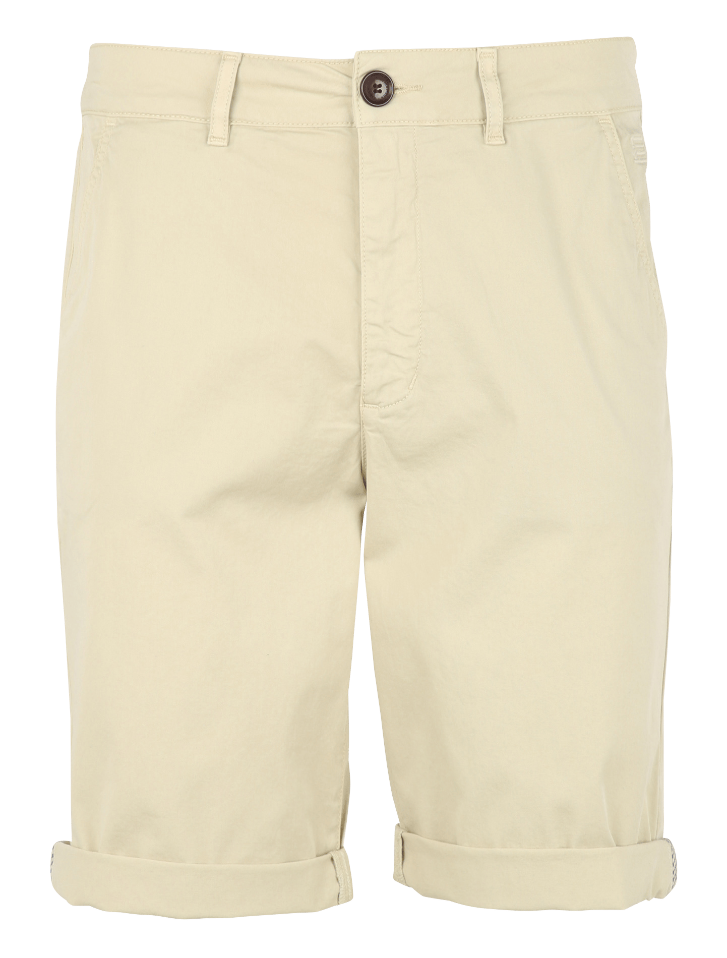 Straight cotton-blend shorts ARMOR LUX Beige