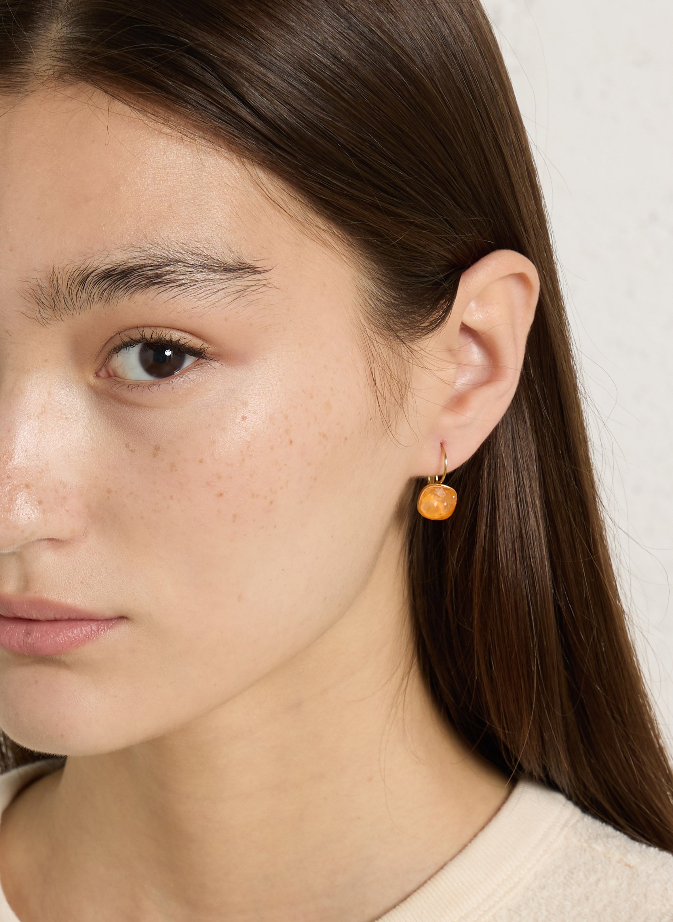 Atlantide - Hängeohrringe AU PRINTEMPS PARIS Orange