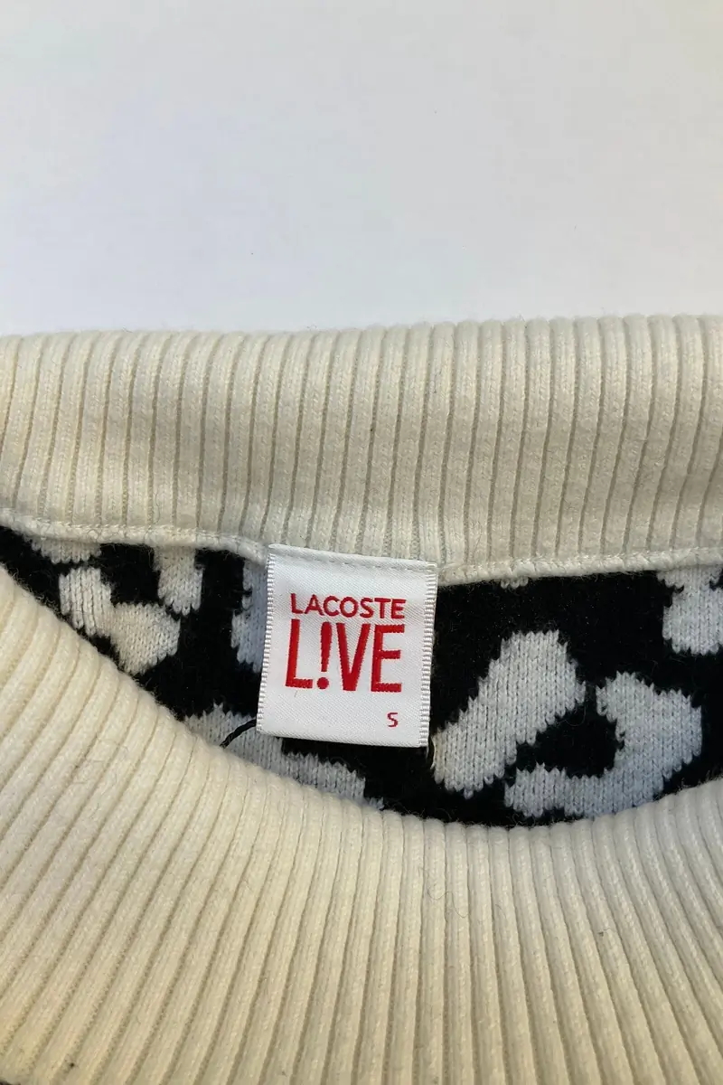 Sweater LACOSTE - SECONDE MAIN White
