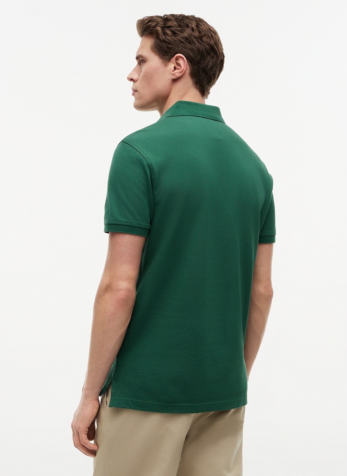 Polo regular-fit en coton biologique mélangé TOMMY HILFIGER Vert