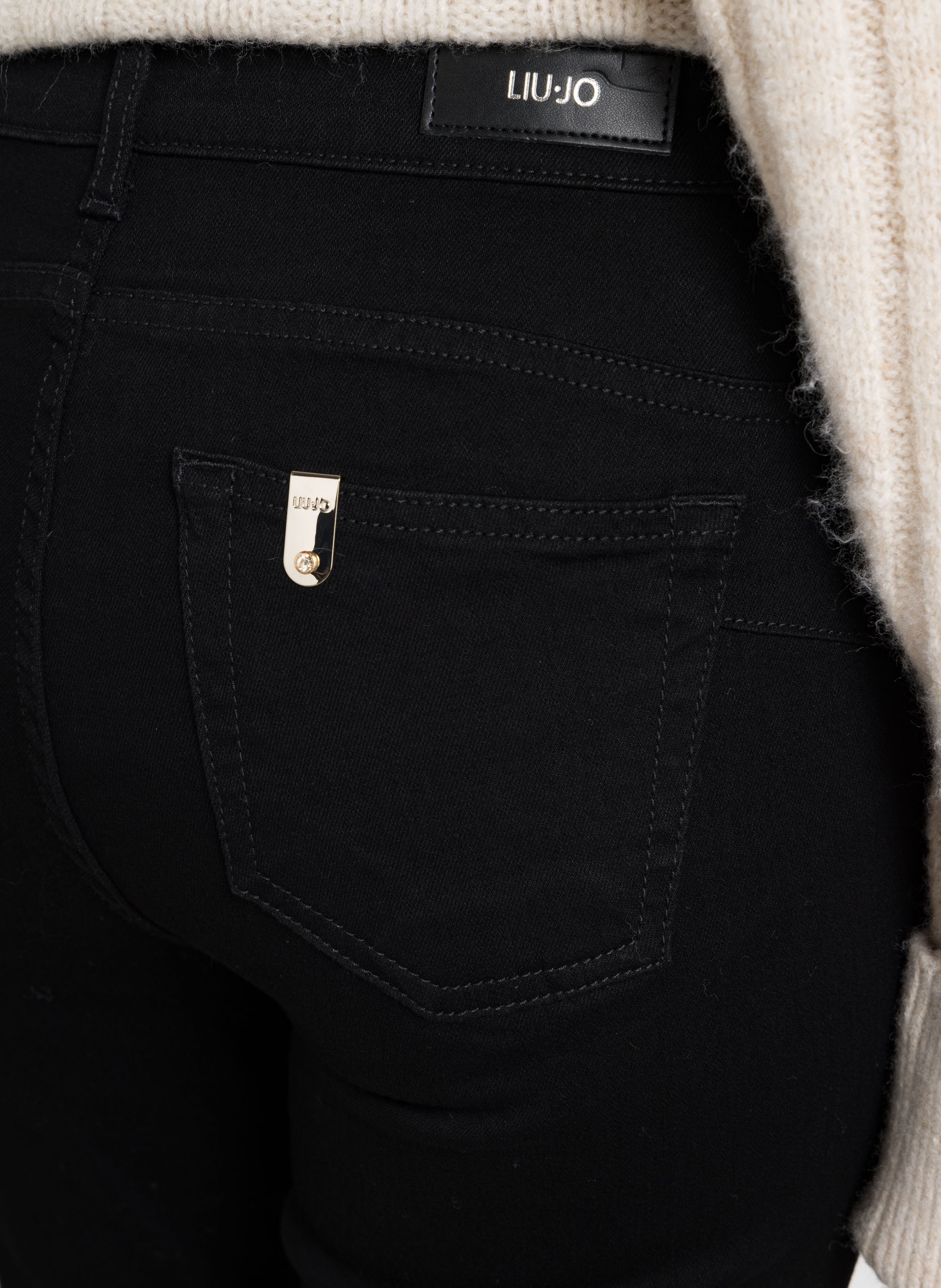 Slim-fit jeans LIU JO Zwart