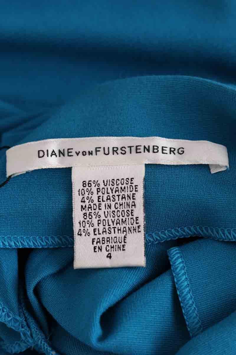 Dress DIANE VON FURSTENBERG - Seconde Main Blue