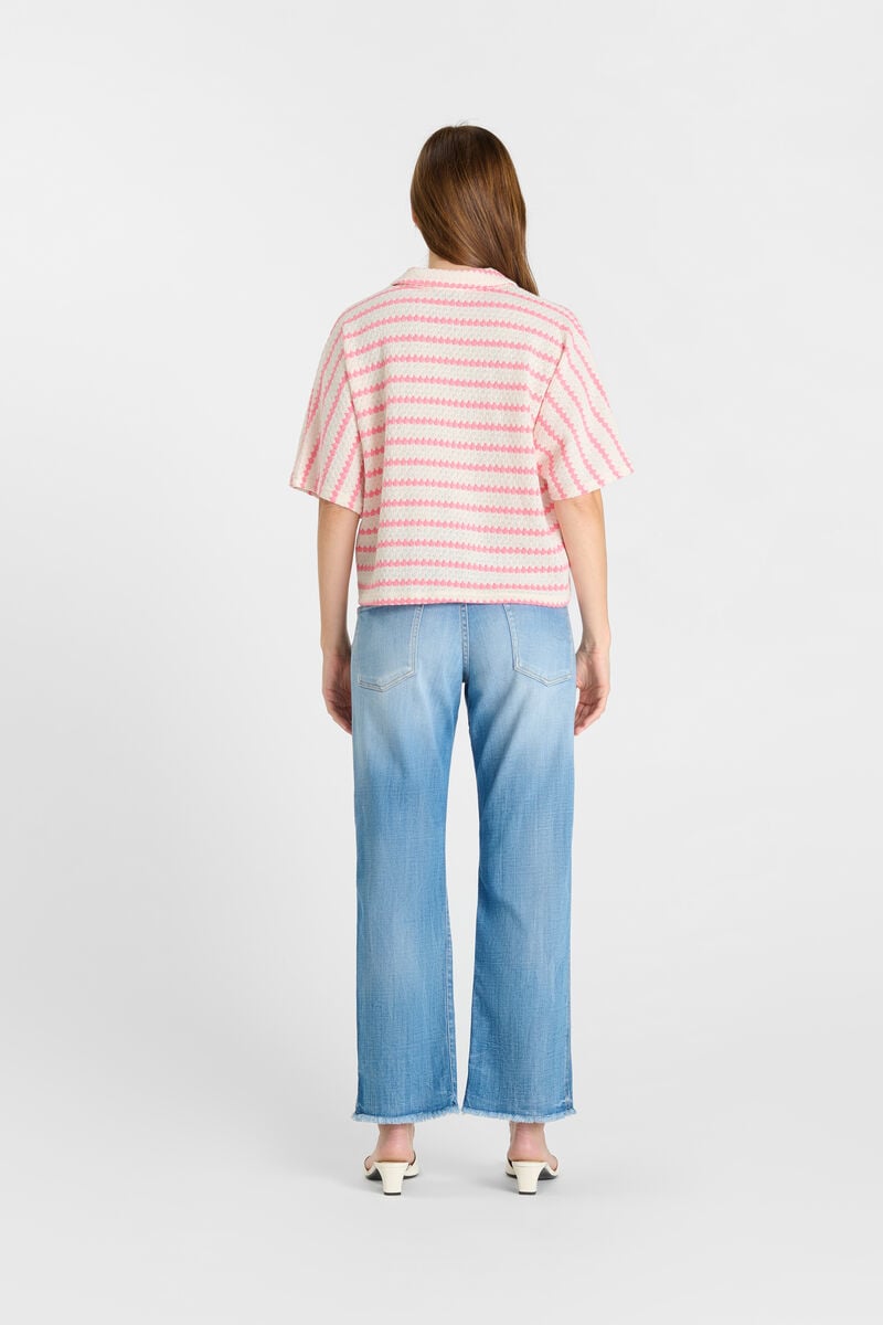 Buttoned shirt LE TEMPS DES CERISES White