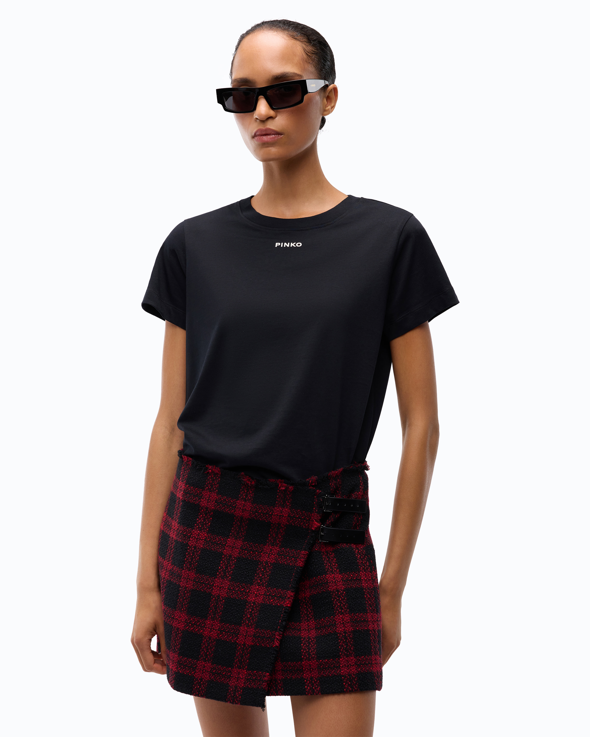 T-shirt à logo pinko PINKO Noir