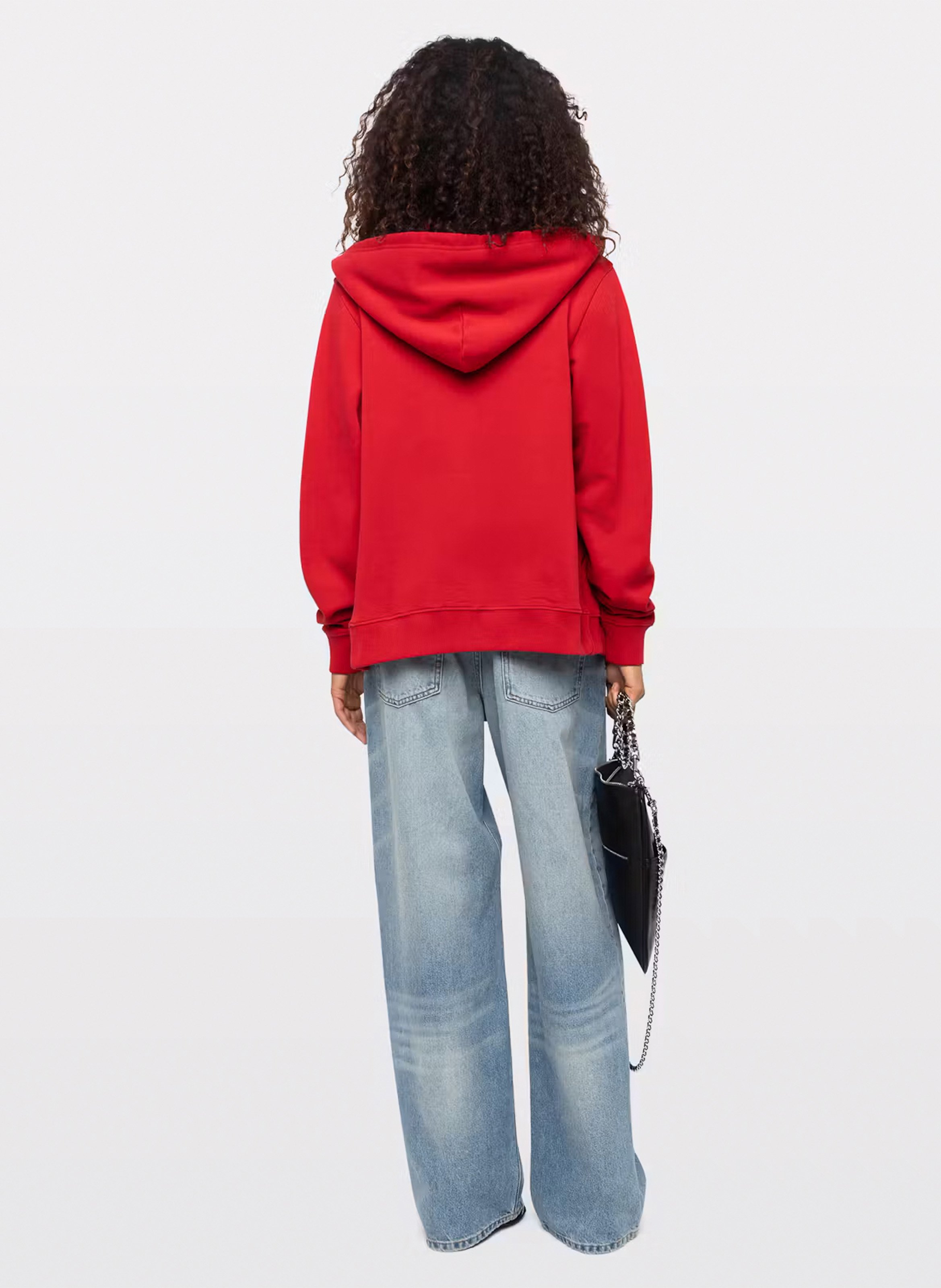 Kapuzen-Sweatshirt aus Baumwolle ZADIG&VOLTAIRE Rot