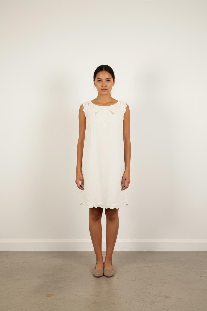Robe courte & midi SEZANE - Seconde main Blanc