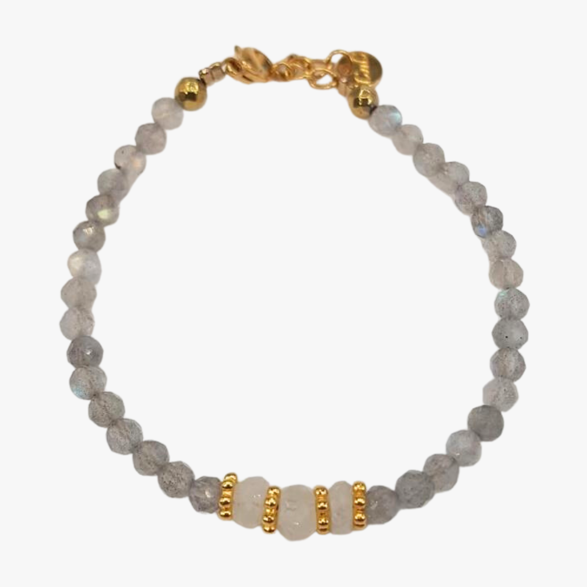 Labradorite bracelet GINANDGER Blue