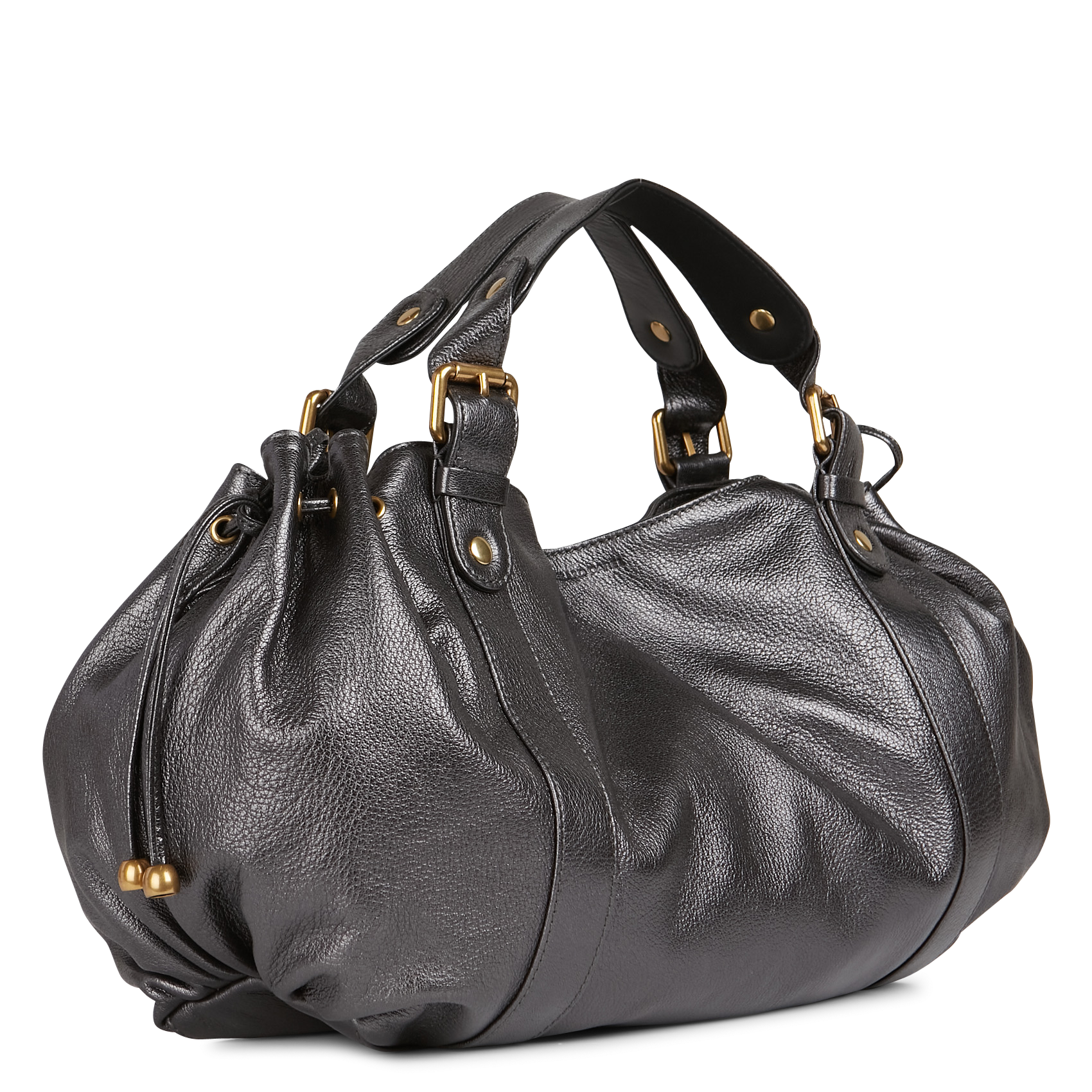 Sac à main en cuir GERARD DAREL Gris