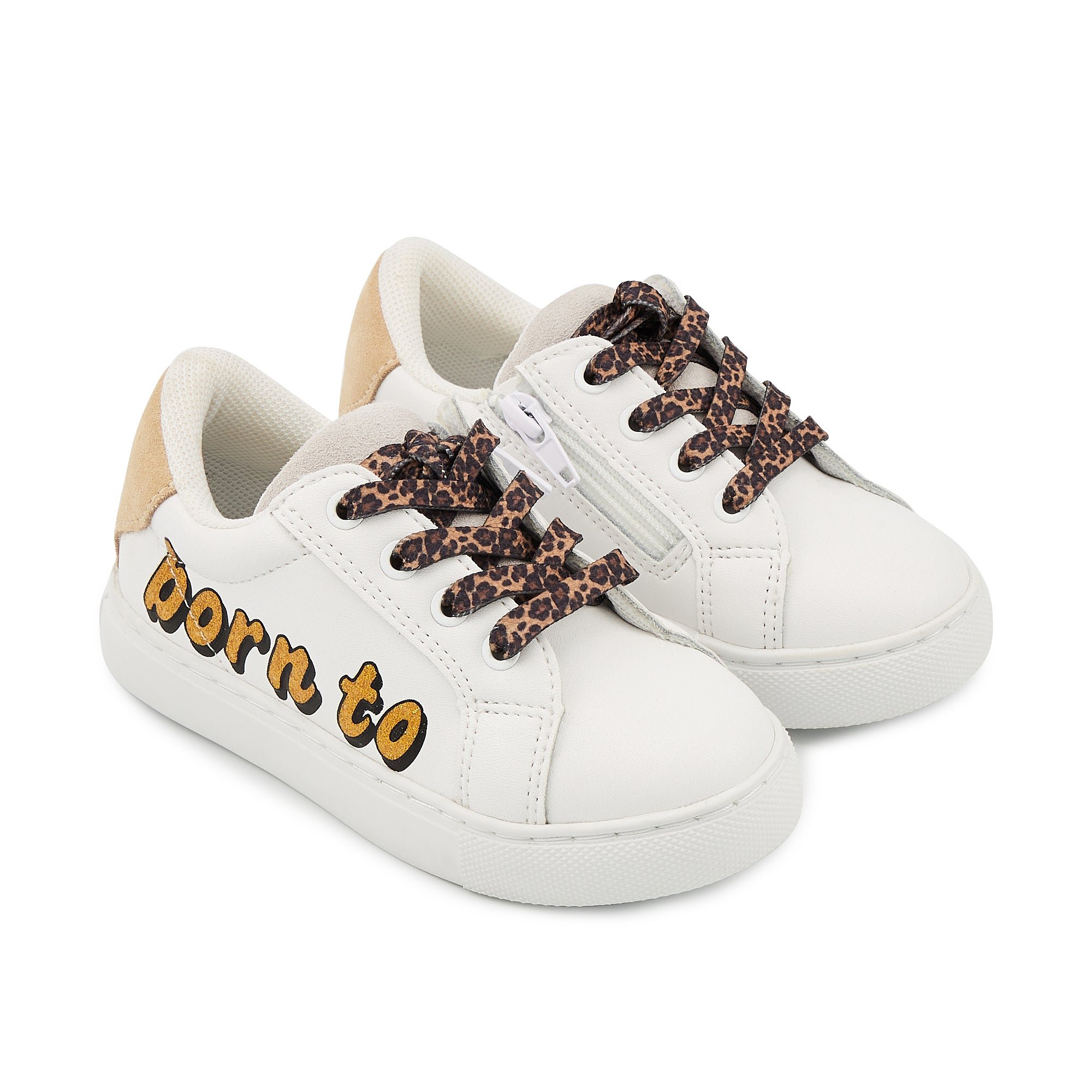 Leather sneakers BONS BAISERS PARIS White