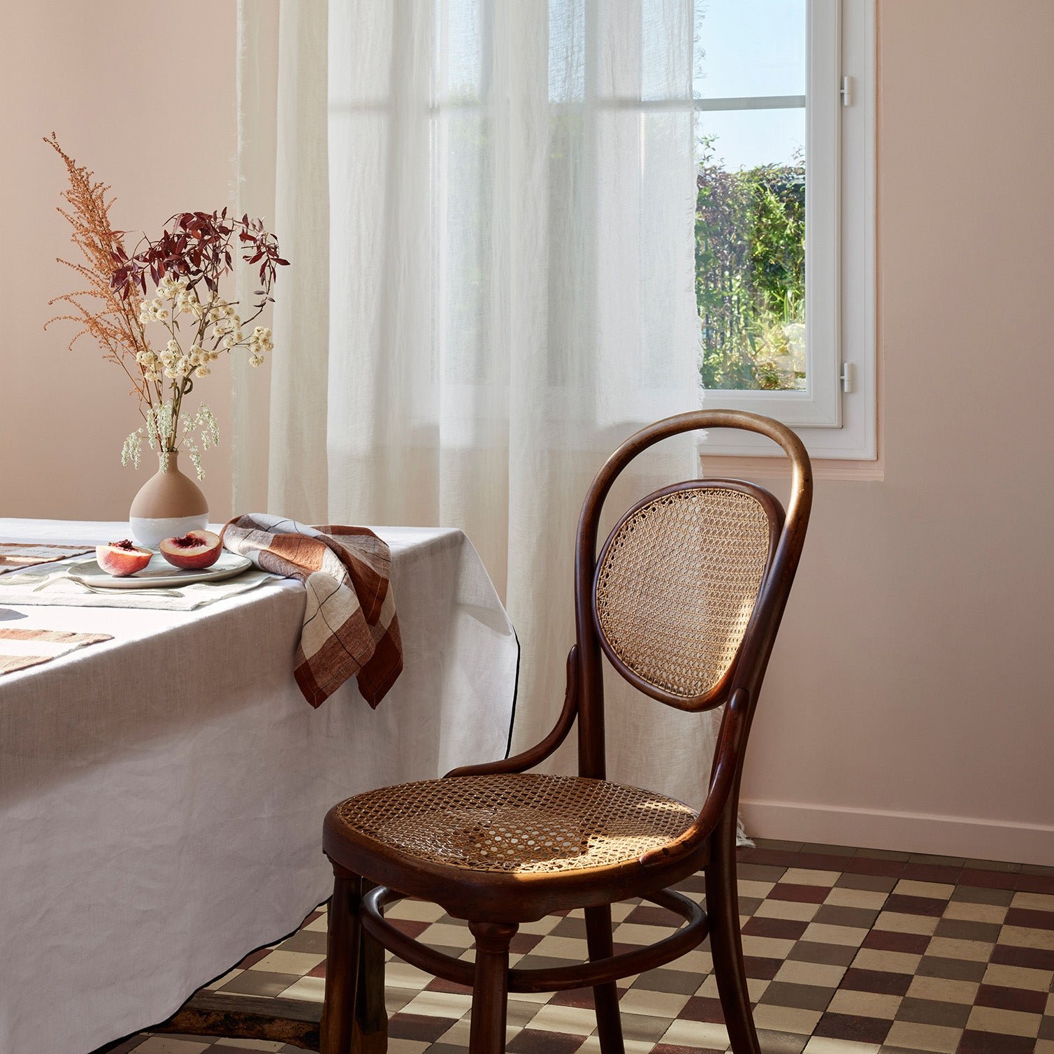 CARLINA - Linen napkin, 45 x 45 cm MADURA Orange