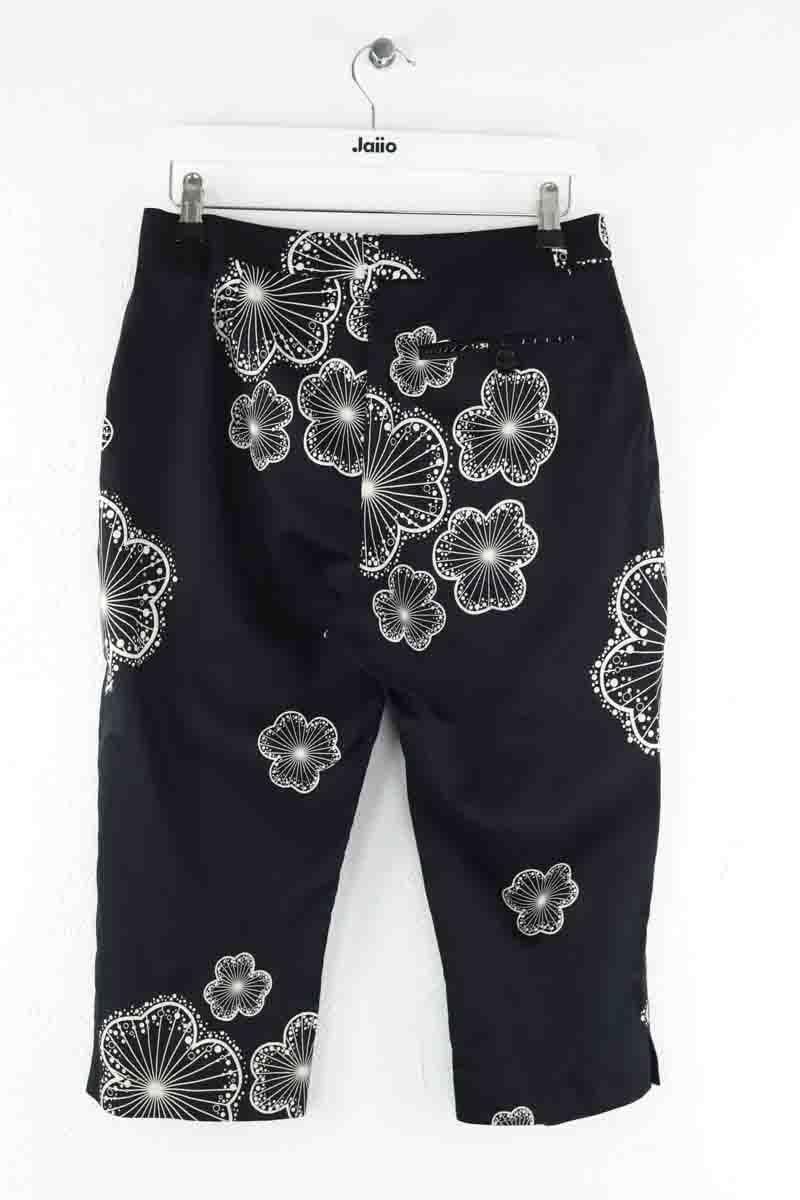 Cropped cotton pants AGNES B. - Seconde Main Black