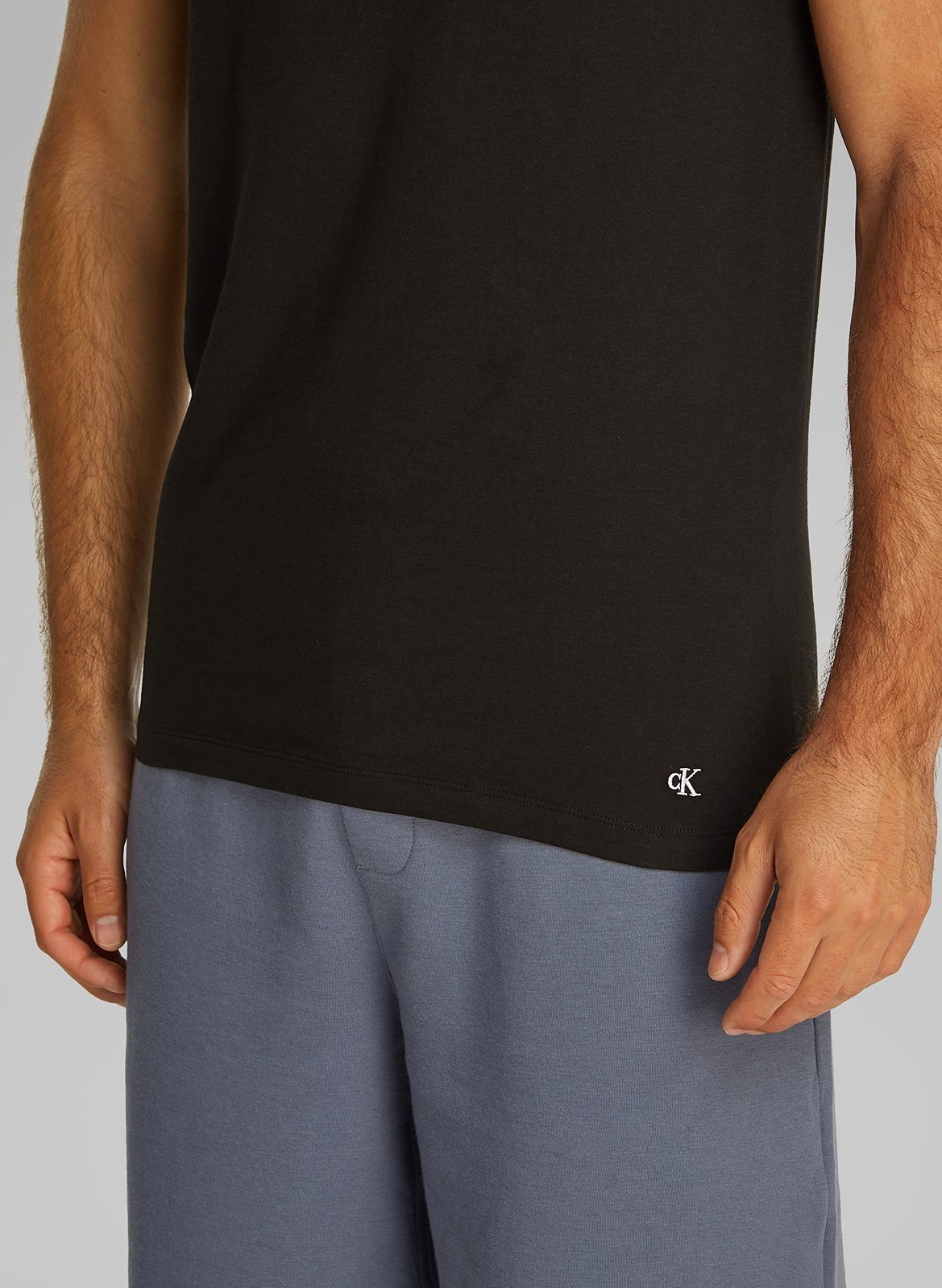 Lot de 3 tee-shirts col rond uni CALVIN KLEIN UNDERWEAR Multicolore