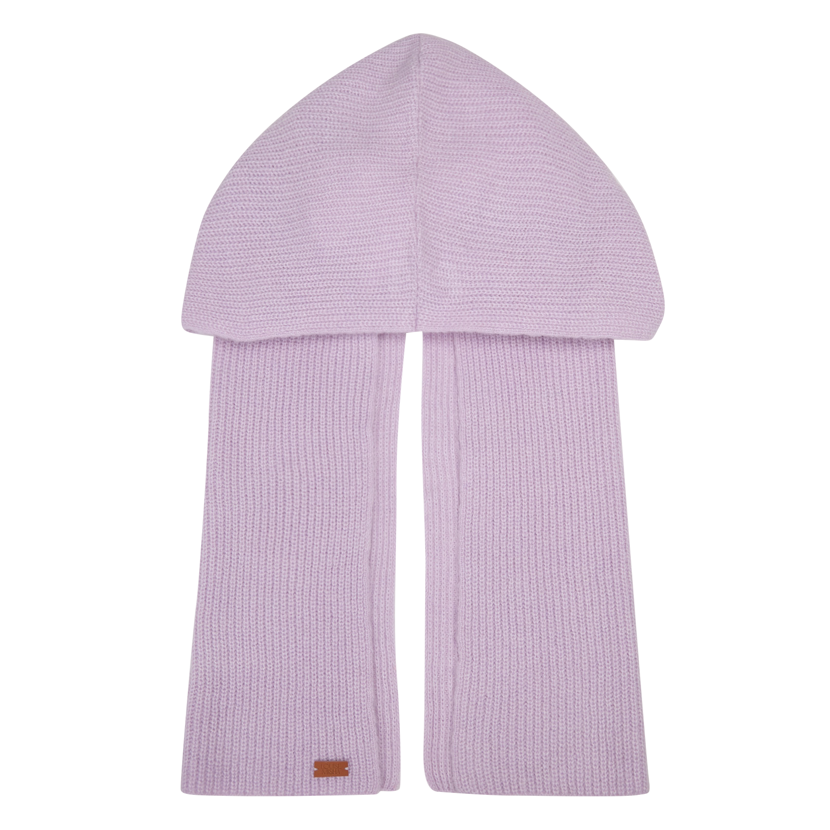 Hooded scarf LOUISE MISHA Purple